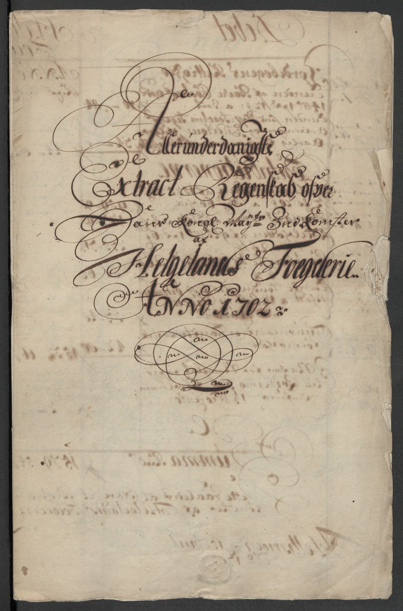 Rentekammeret inntil 1814, Reviderte regnskaper, Fogderegnskap, AV/RA-EA-4092/R65/L4508: Fogderegnskap Helgeland, 1702-1705, p. 4