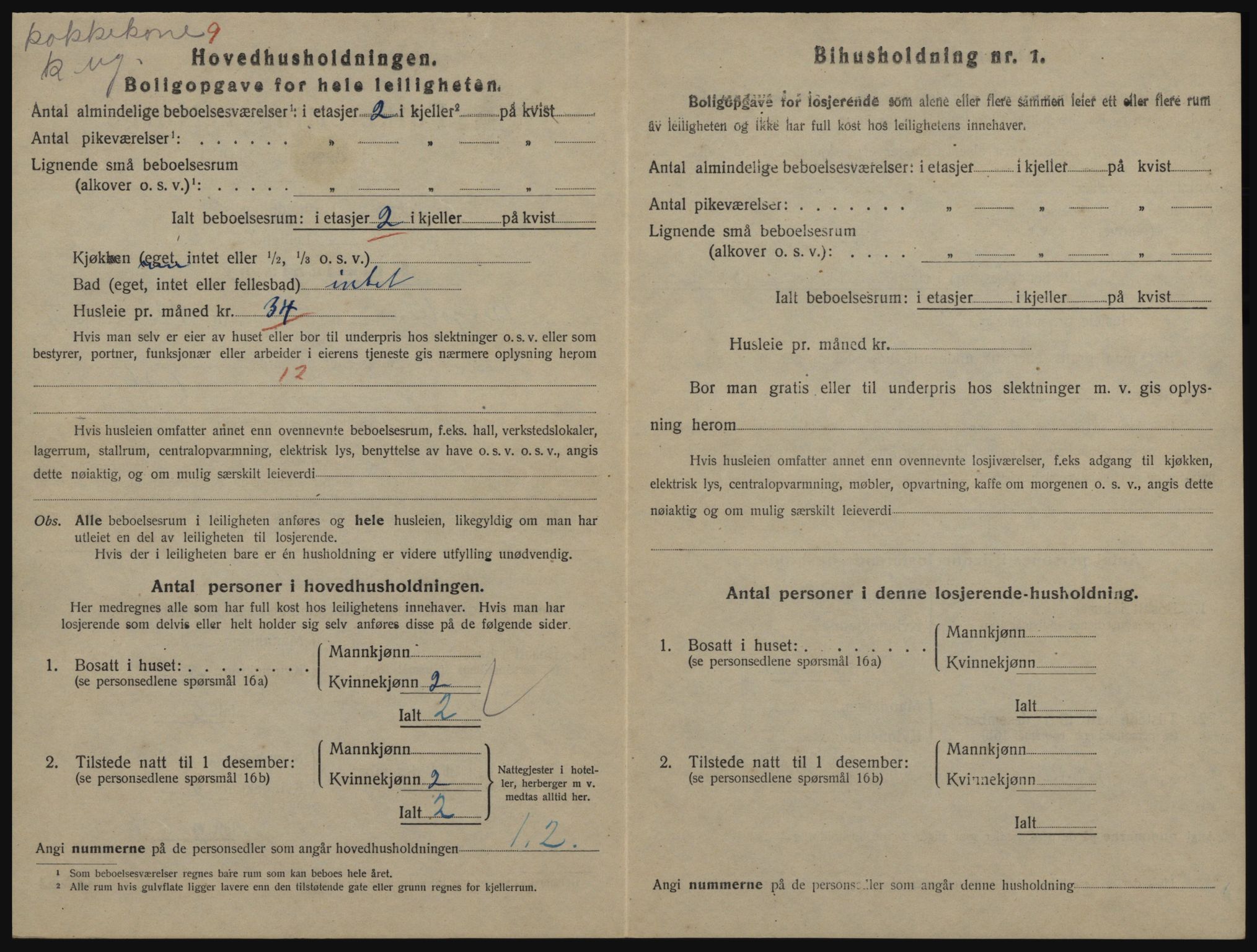 SAO, 1920 census for Kristiania, 1920, p. 4479