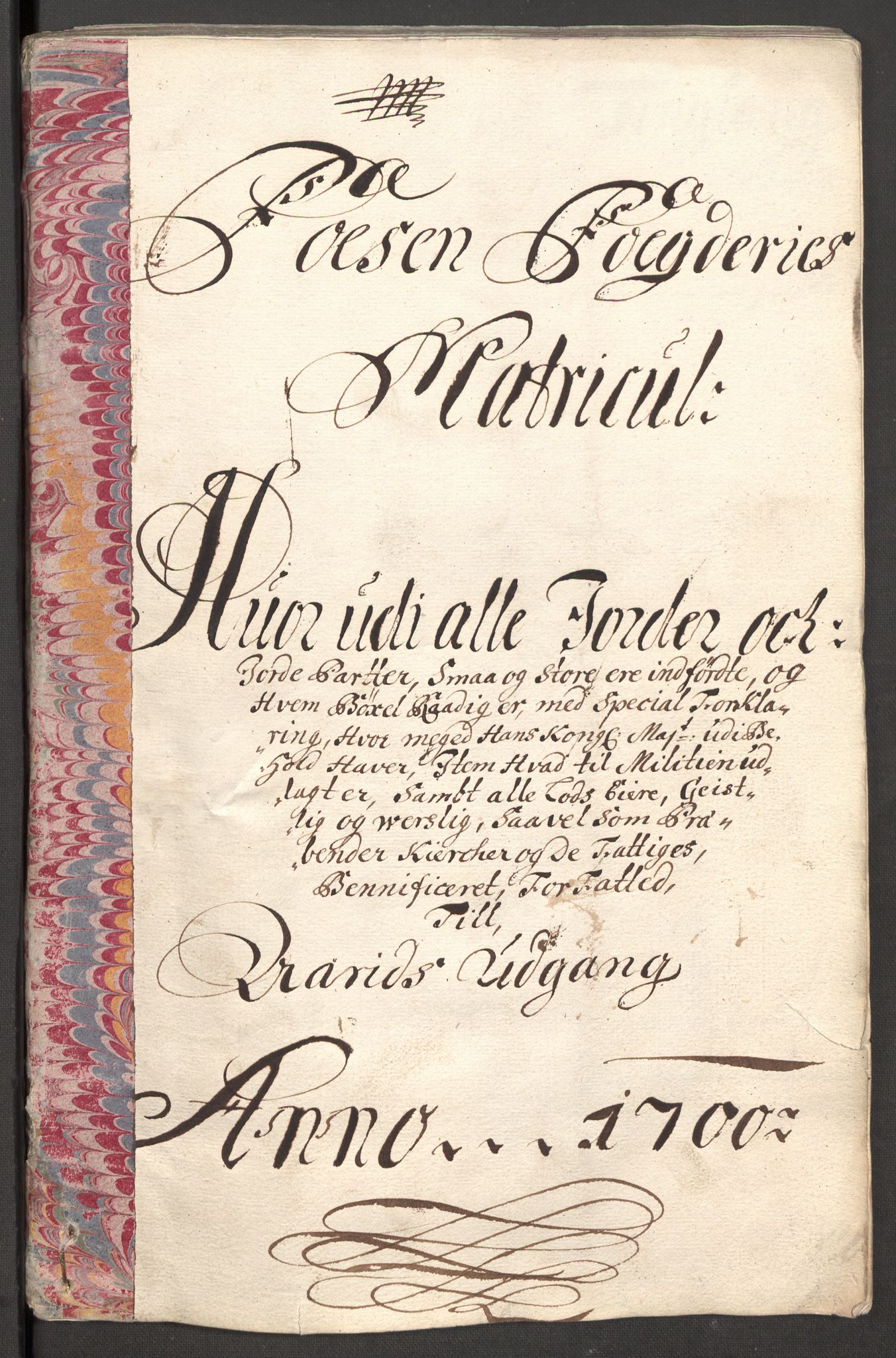 Rentekammeret inntil 1814, Reviderte regnskaper, Fogderegnskap, RA/EA-4092/R57/L3854: Fogderegnskap Fosen, 1700-1701, p. 55