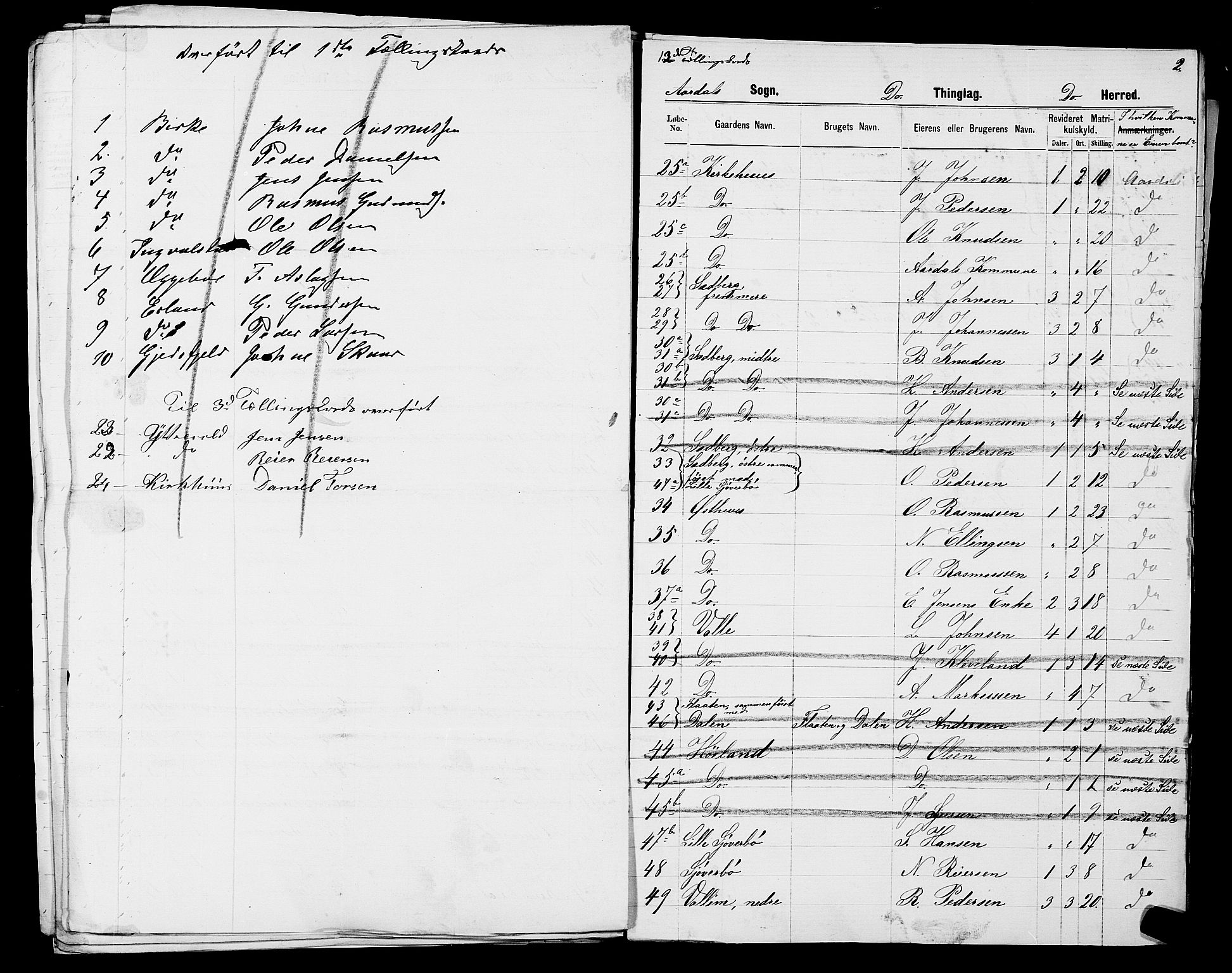 SAST, 1875 census for 1133P Hjelmeland, 1875, p. 61