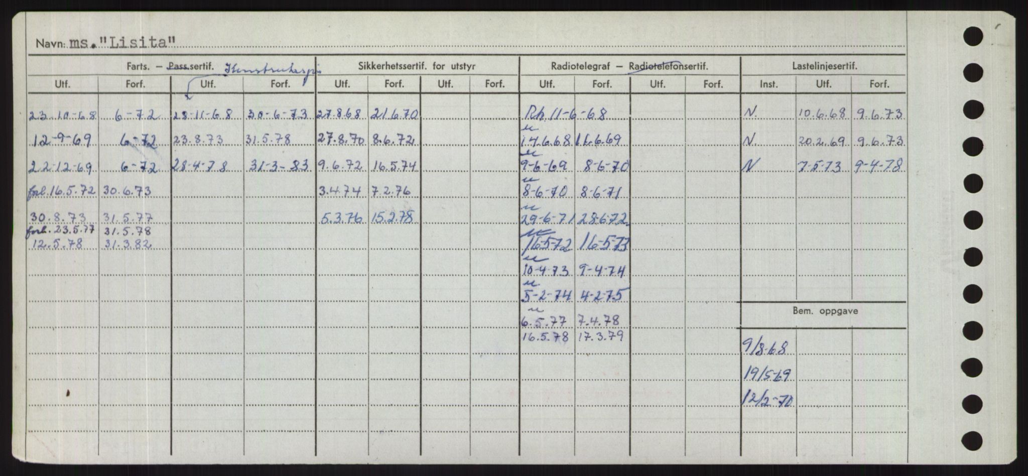 Sjøfartsdirektoratet med forløpere, Skipsmålingen, AV/RA-S-1627/H/Hd/L0023: Fartøy, Lia-Løv, p. 210