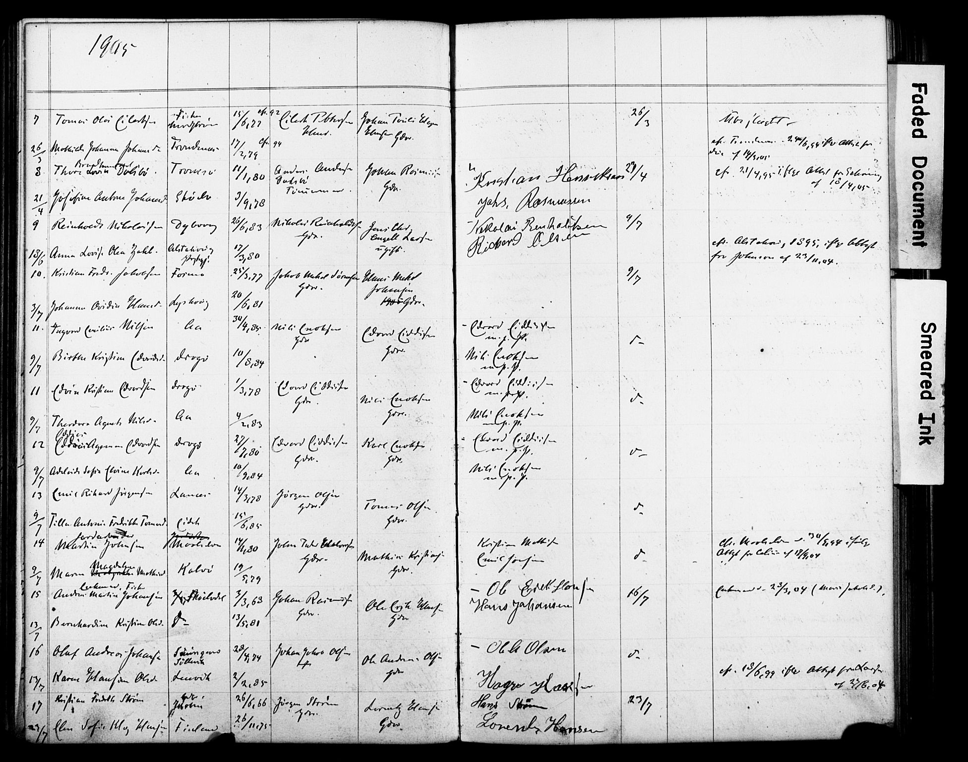 Tranøy sokneprestkontor, AV/SATØ-S-1313/J/Jc/L0052: Banns register no. 52, 1876-1918