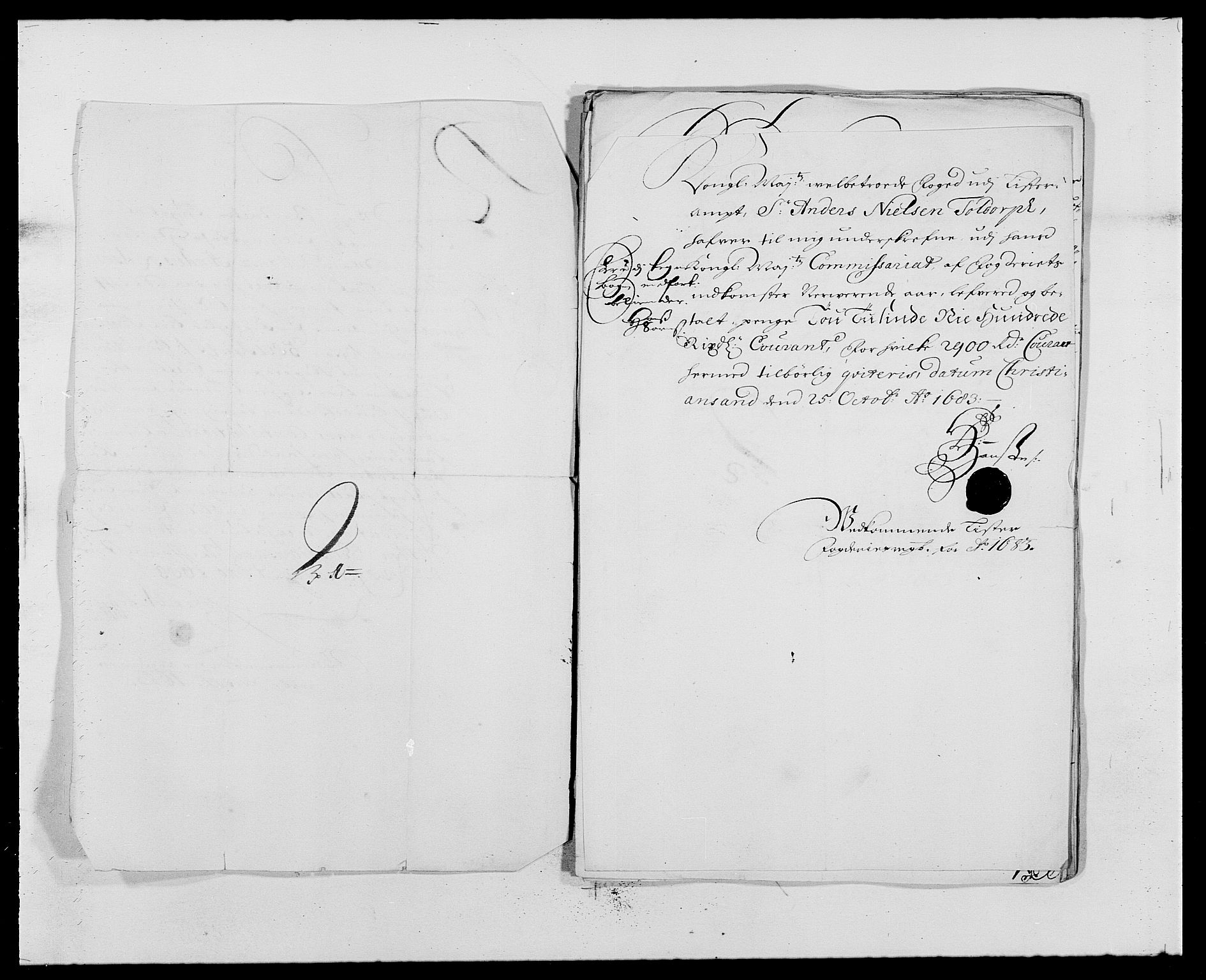 Rentekammeret inntil 1814, Reviderte regnskaper, Fogderegnskap, AV/RA-EA-4092/R41/L2532: Fogderegnskap Lista, 1683, p. 173