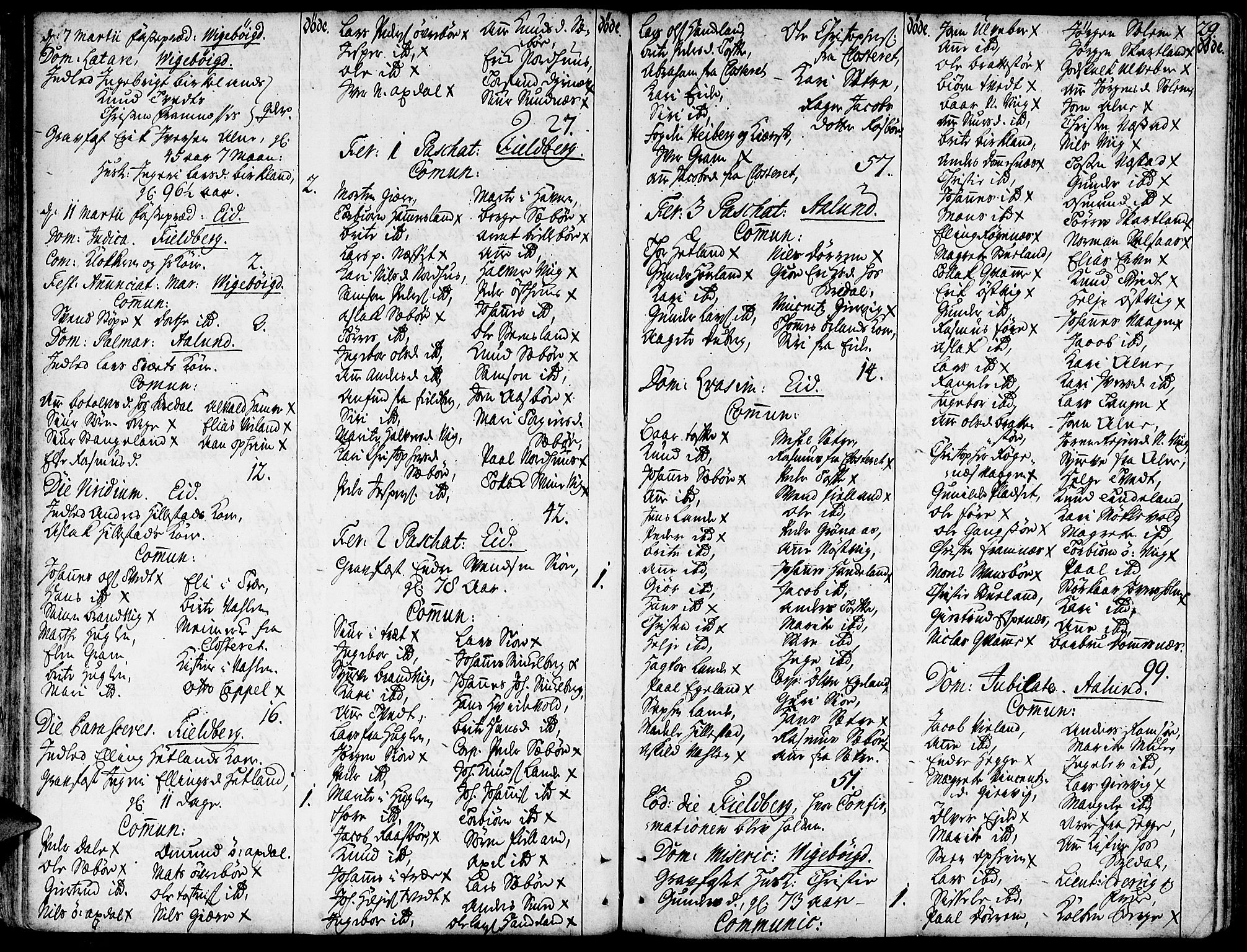 Fjelberg sokneprestembete, AV/SAB-A-75201/H/Haa: Parish register (official) no. A 1, 1739-1759, p. 29