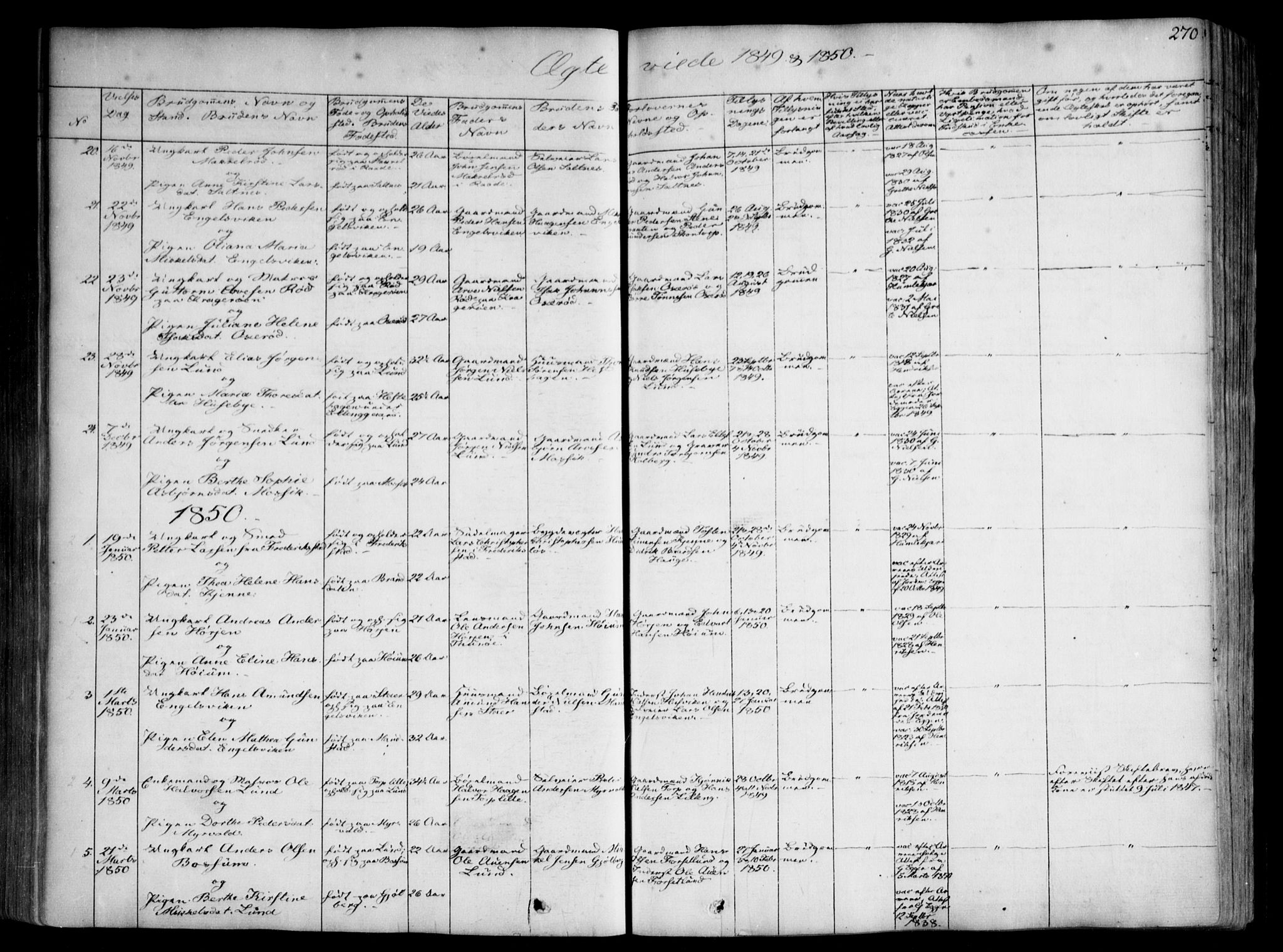 Onsøy prestekontor Kirkebøker, SAO/A-10914/F/Fa/L0003: Parish register (official) no. I 3, 1841-1860, p. 270