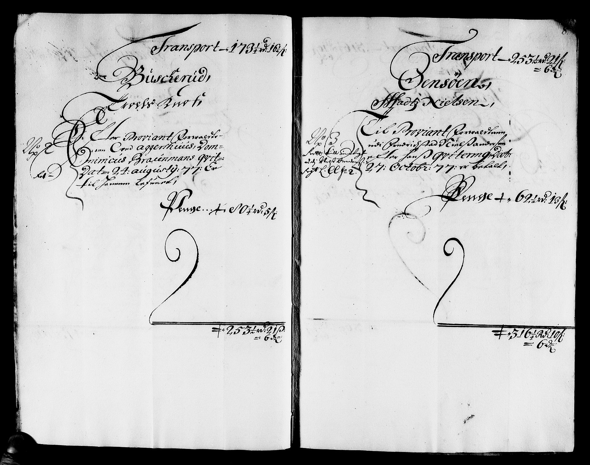 Rentekammeret inntil 1814, Reviderte regnskaper, Stiftamtstueregnskaper, Landkommissariatet på Akershus og Akershus stiftamt, RA/EA-5869/R/Rb/L0134: Akershus stiftamt, 1677