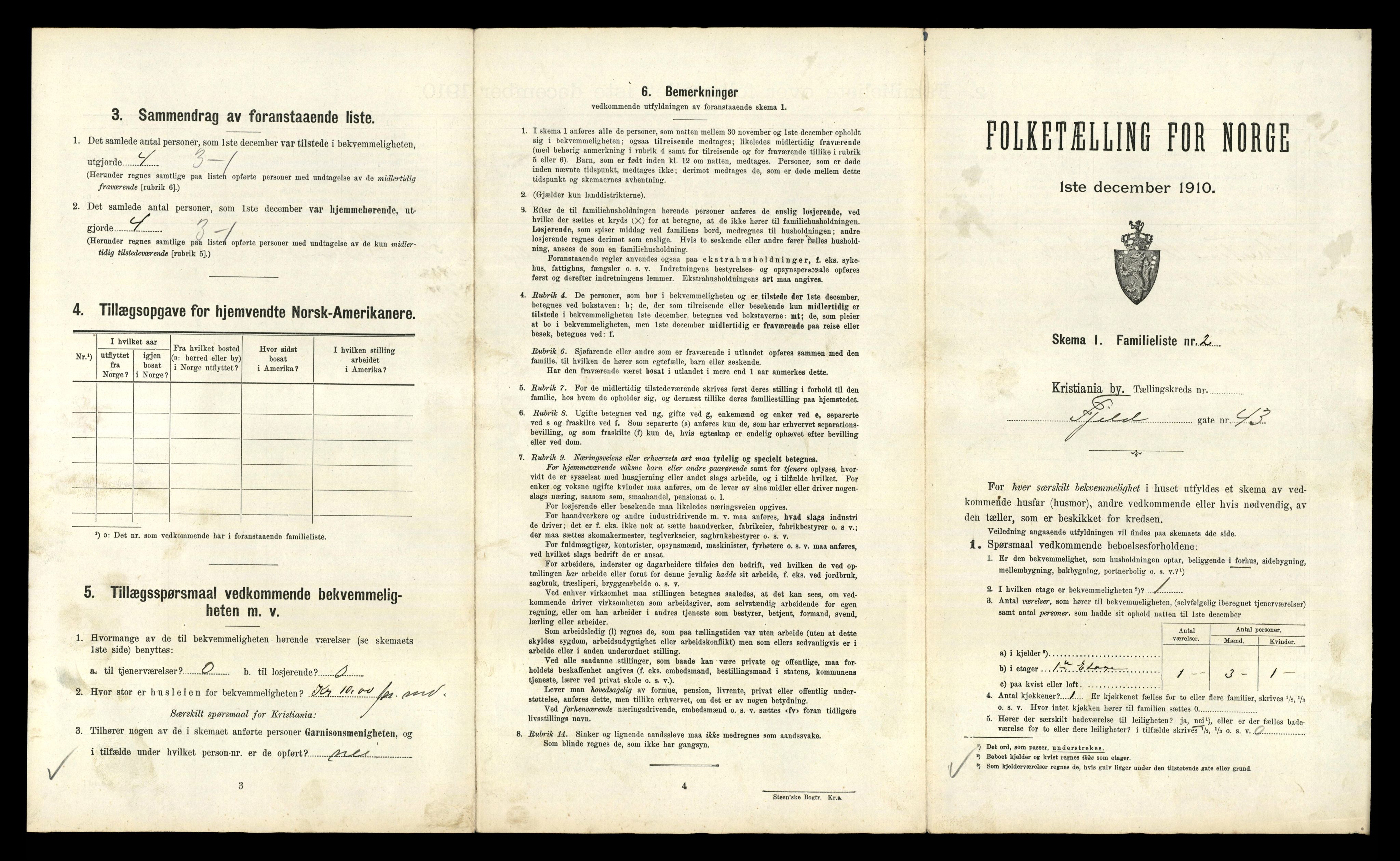 RA, 1910 census for Kristiania, 1910, p. 23839