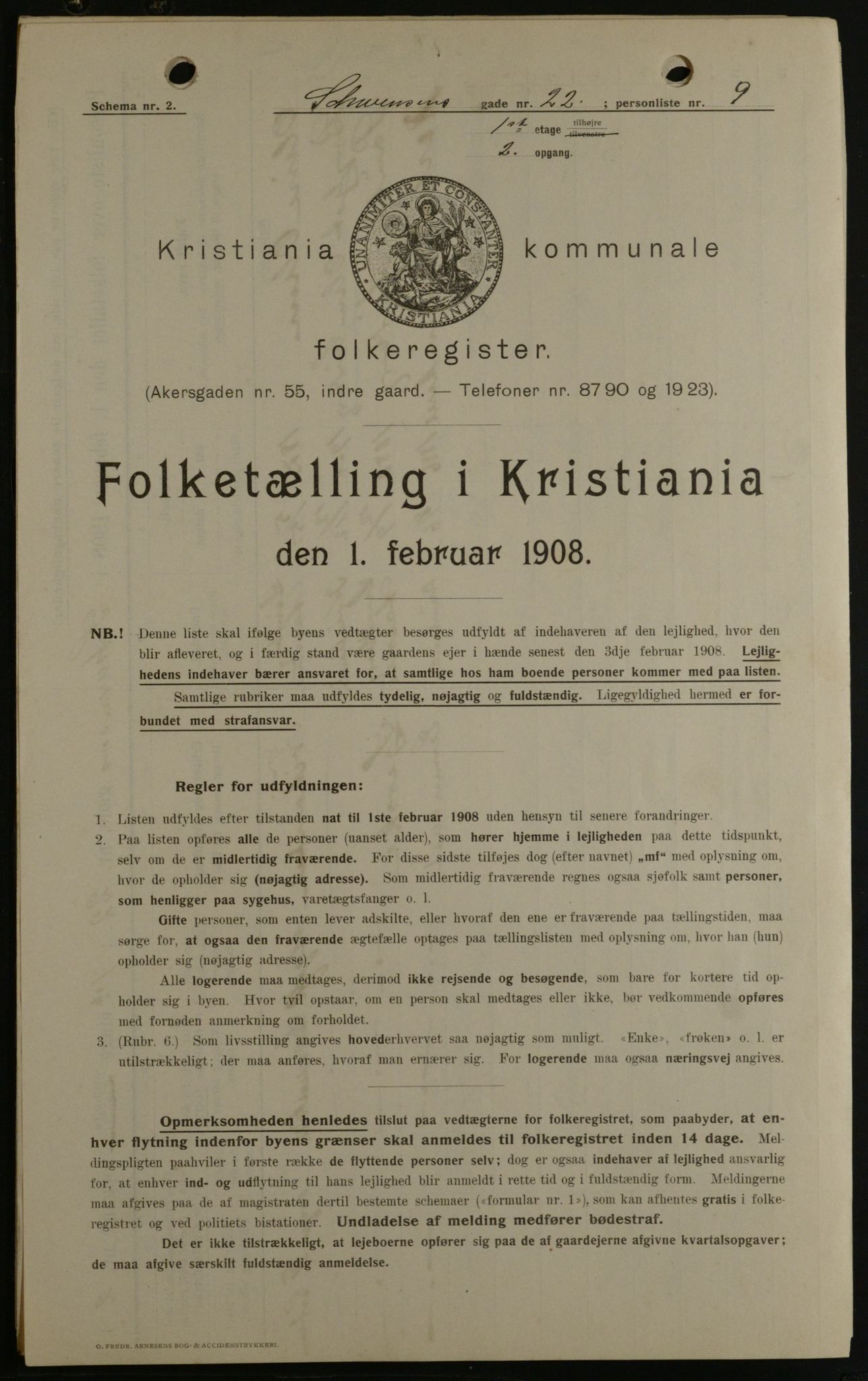 OBA, Municipal Census 1908 for Kristiania, 1908, p. 83621