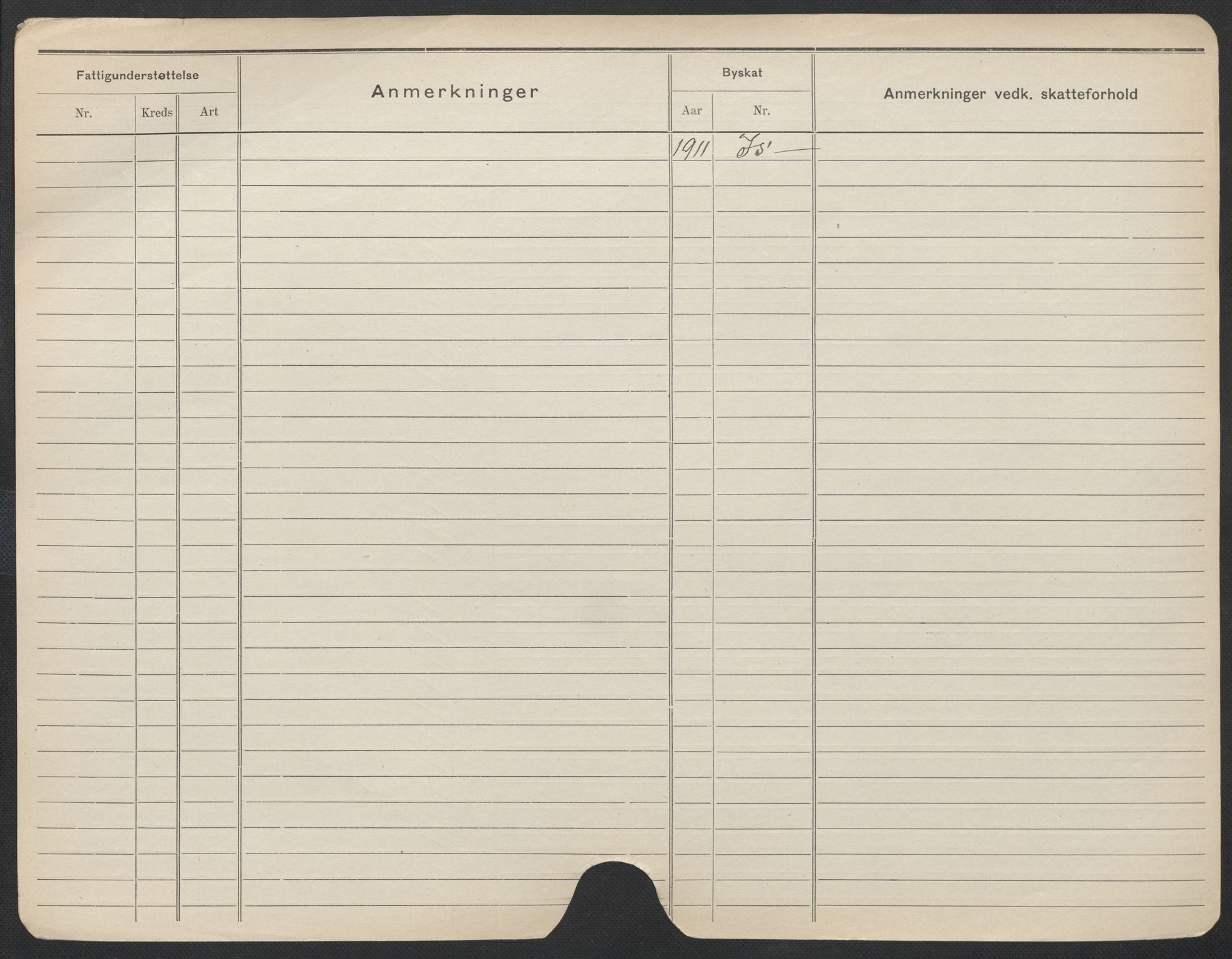 Oslo folkeregister, Registerkort, SAO/A-11715/F/Fa/Fac/L0012: Kvinner, 1906-1914, p. 849b