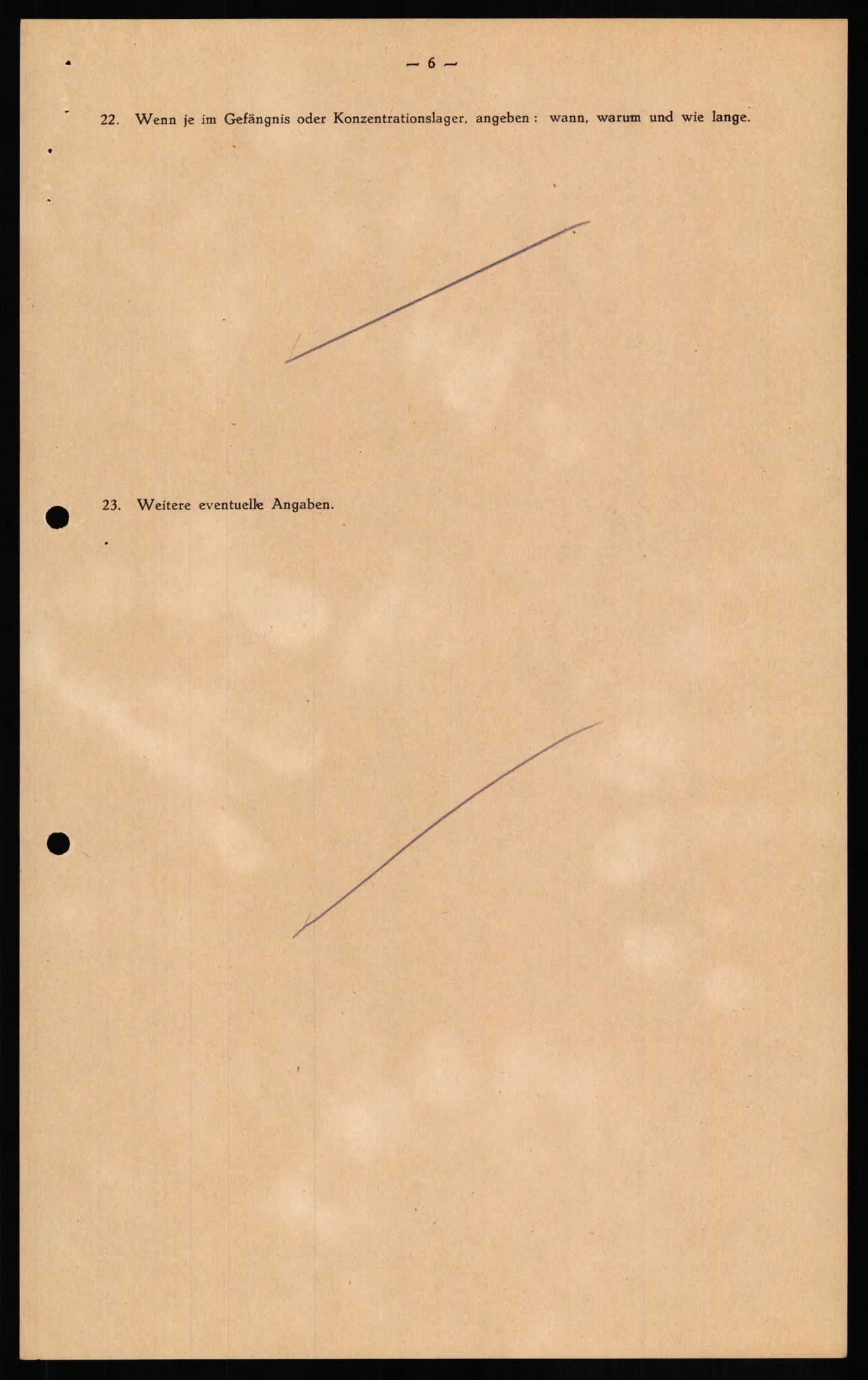 Forsvaret, Forsvarets overkommando II, RA/RAFA-3915/D/Db/L0020: CI Questionaires. Tyske okkupasjonsstyrker i Norge. Tyskere., 1945-1946, p. 489