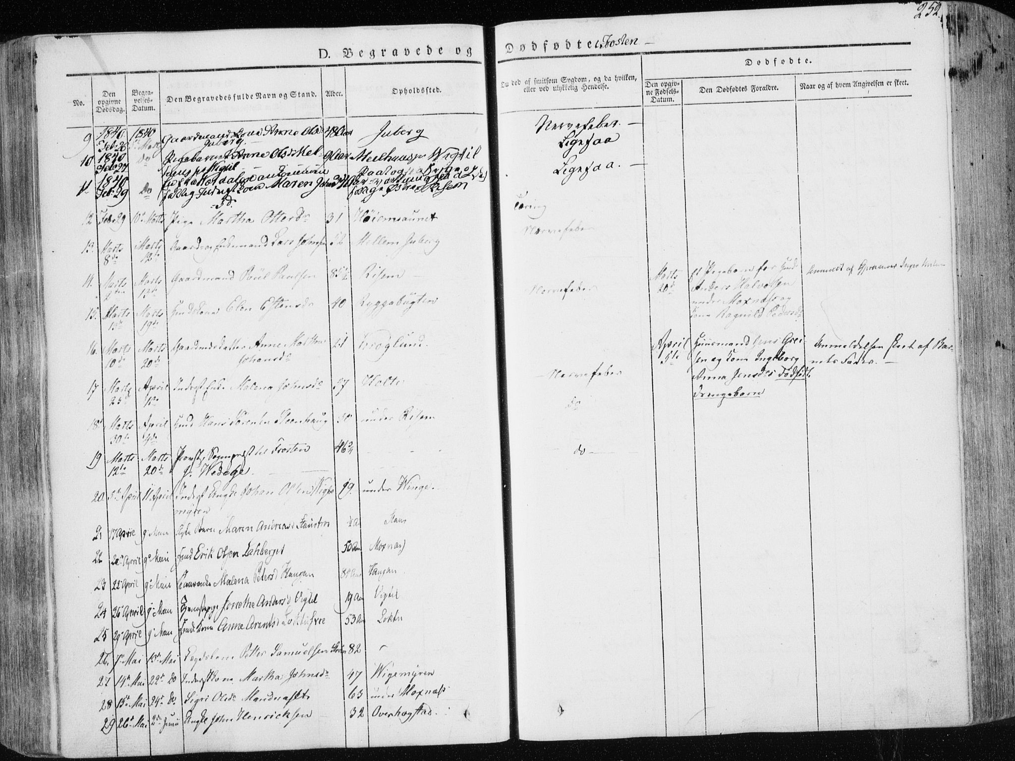 Ministerialprotokoller, klokkerbøker og fødselsregistre - Nord-Trøndelag, SAT/A-1458/713/L0115: Parish register (official) no. 713A06, 1838-1851, p. 252