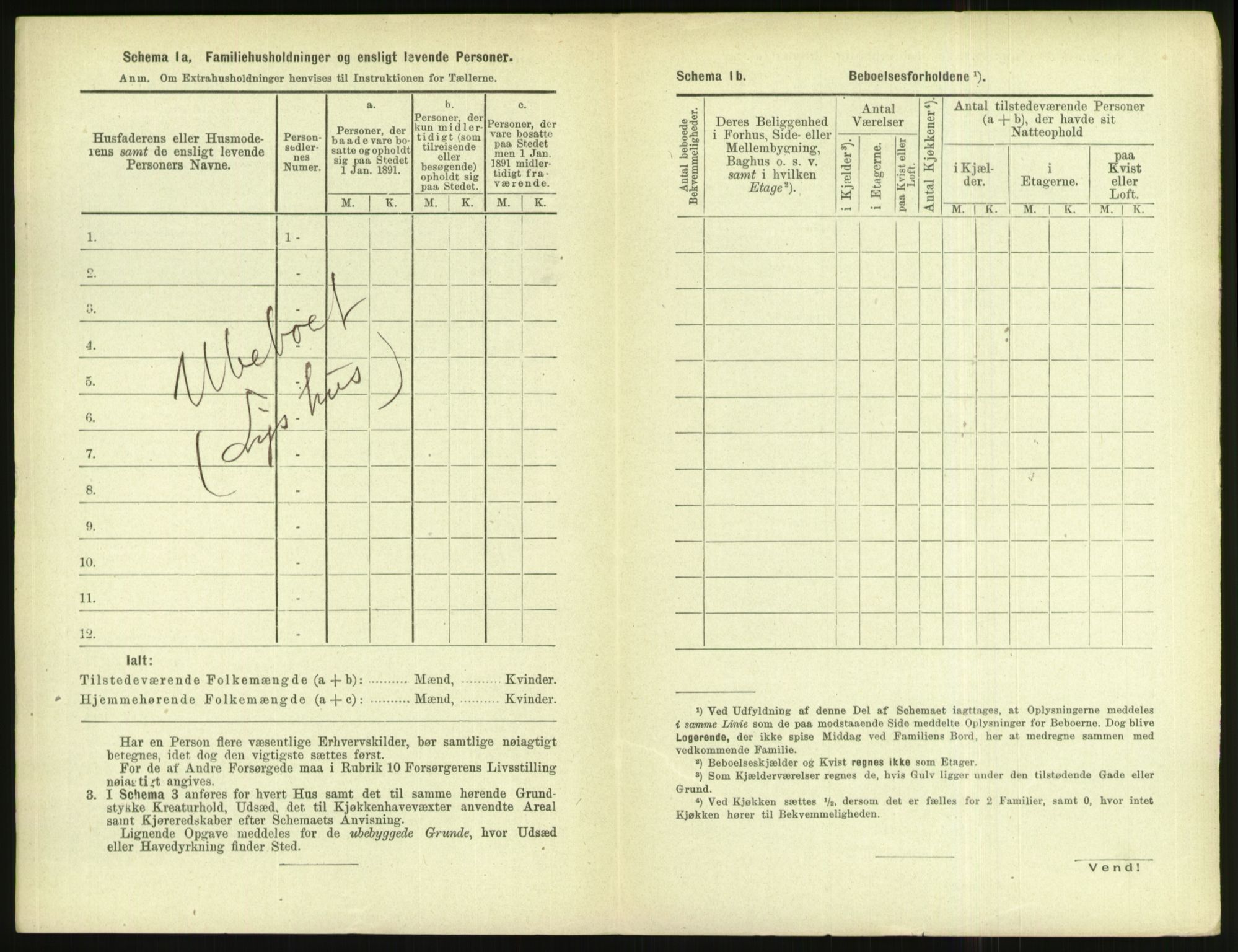 RA, 1891 census for 1004 Flekkefjord, 1891, p. 449