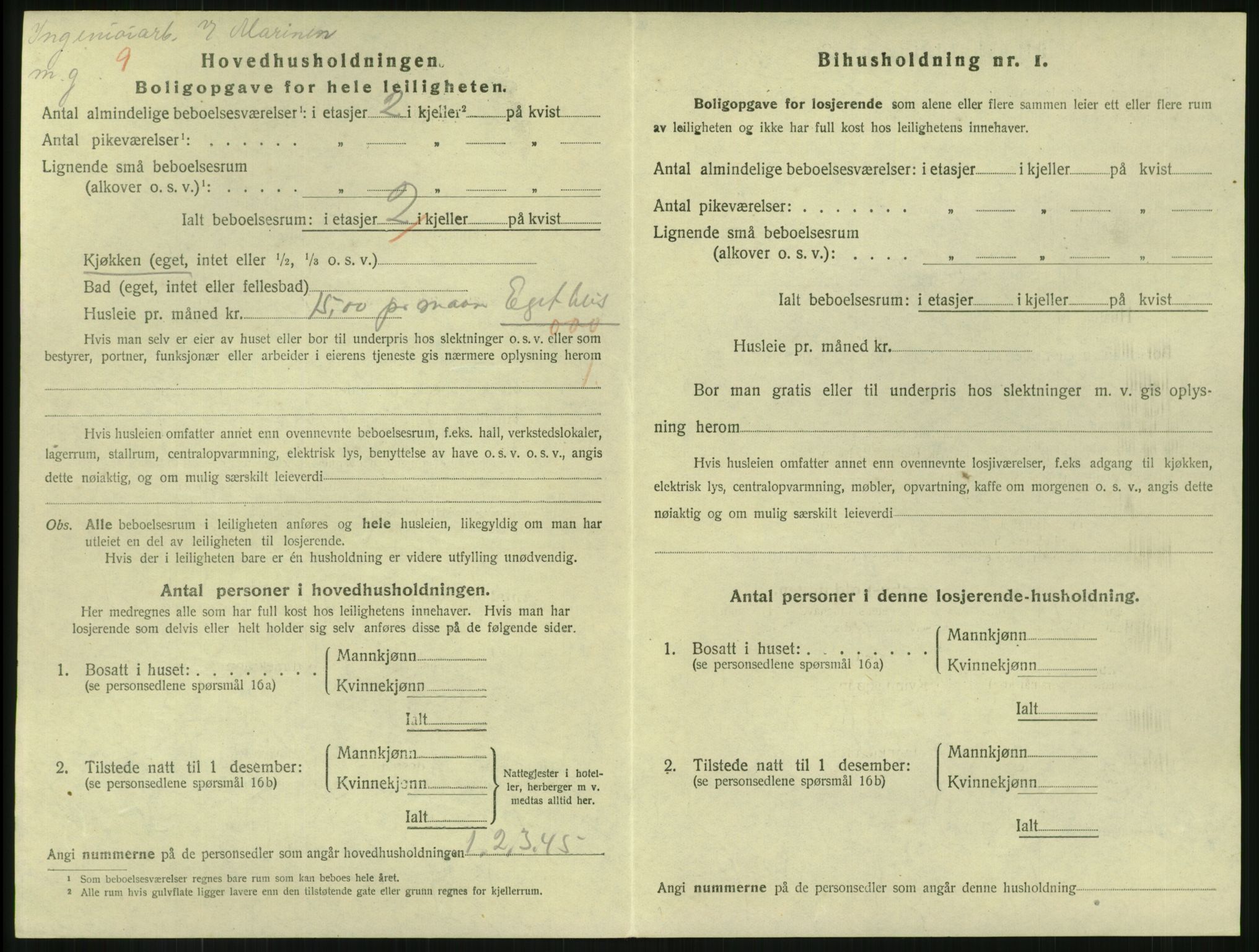 SAKO, 1920 census for Horten, 1920, p. 6156