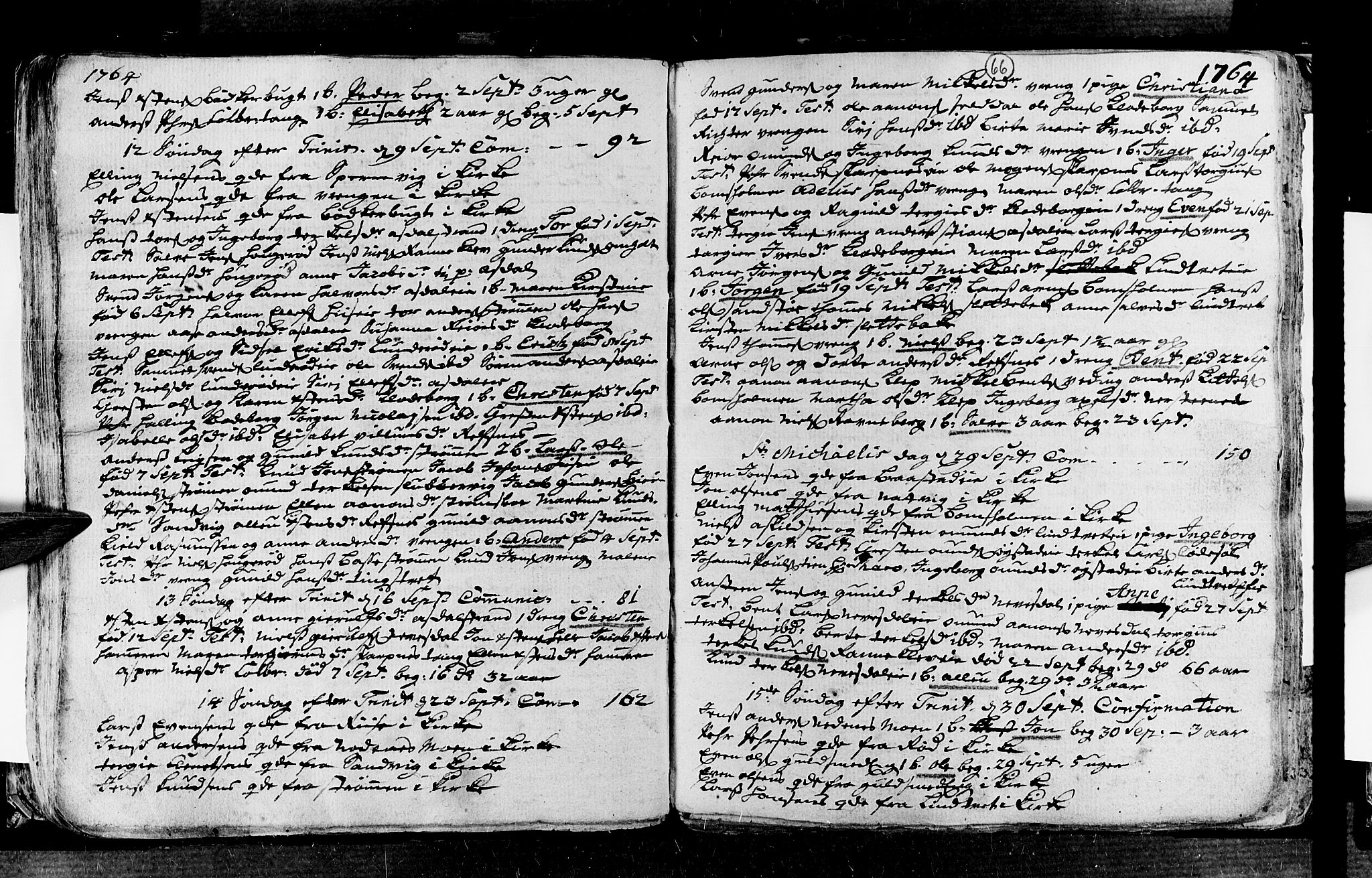 Øyestad sokneprestkontor, AV/SAK-1111-0049/F/Fa/L0006: Parish register (official) no. A 6, 1758-1776, p. 66