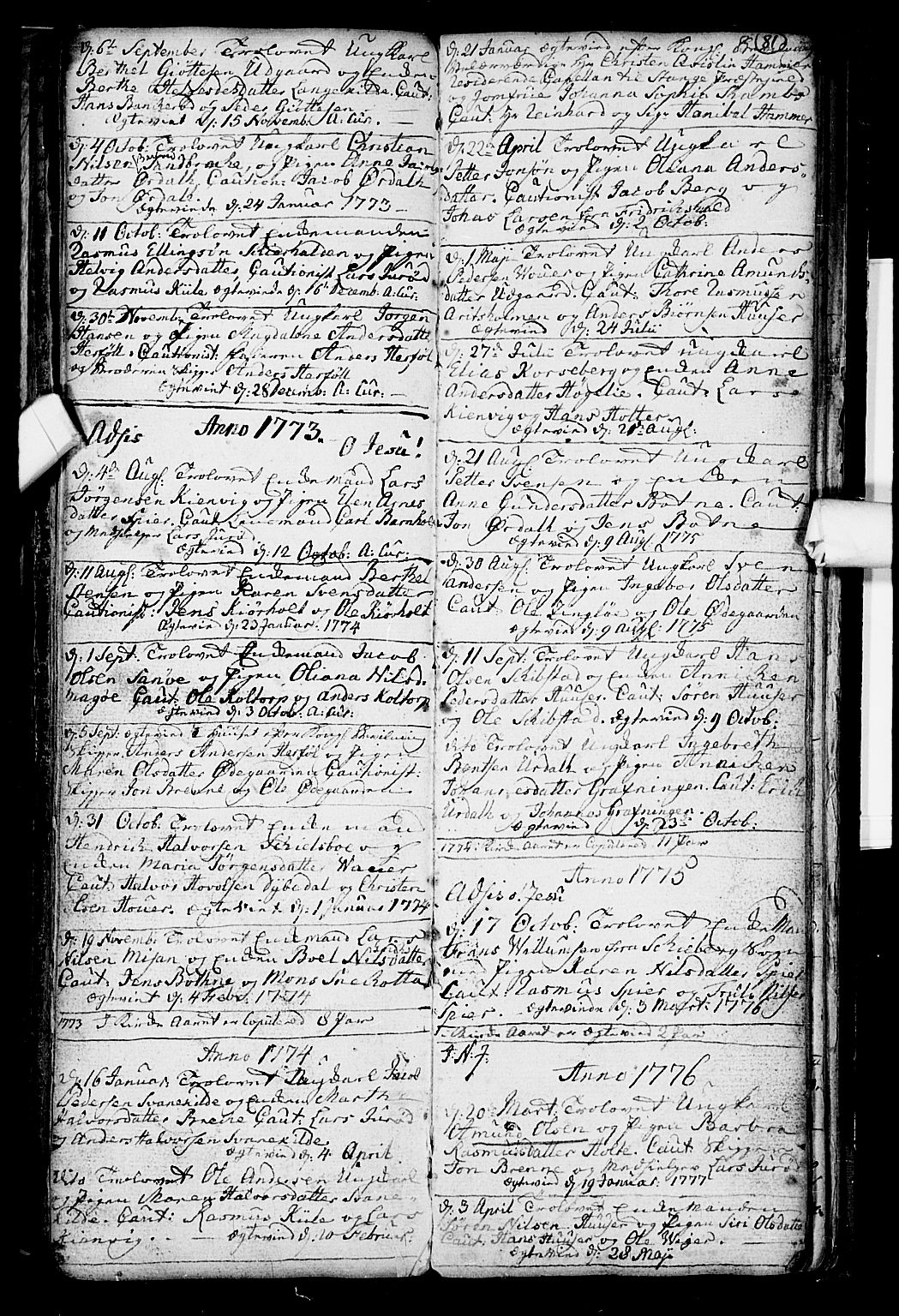 Hvaler prestekontor Kirkebøker, SAO/A-2001/F/Fa/L0003: Parish register (official) no. I 3, 1758-1796, p. 81