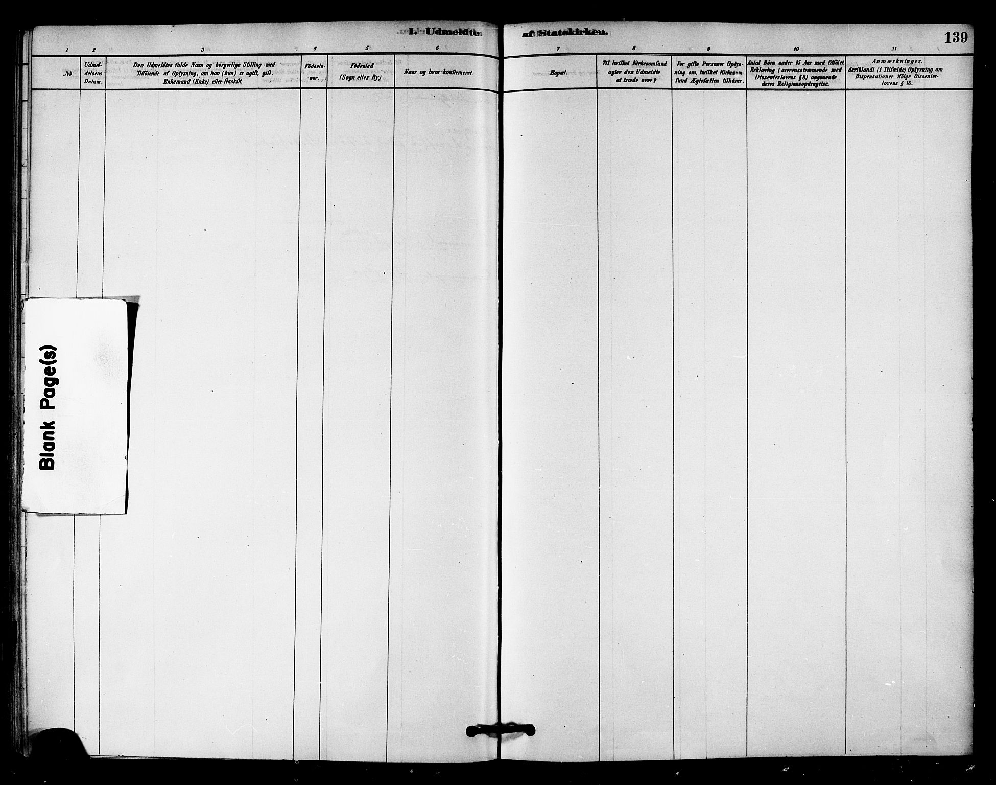 Ministerialprotokoller, klokkerbøker og fødselsregistre - Nord-Trøndelag, SAT/A-1458/745/L0429: Parish register (official) no. 745A01, 1878-1894, p. 139