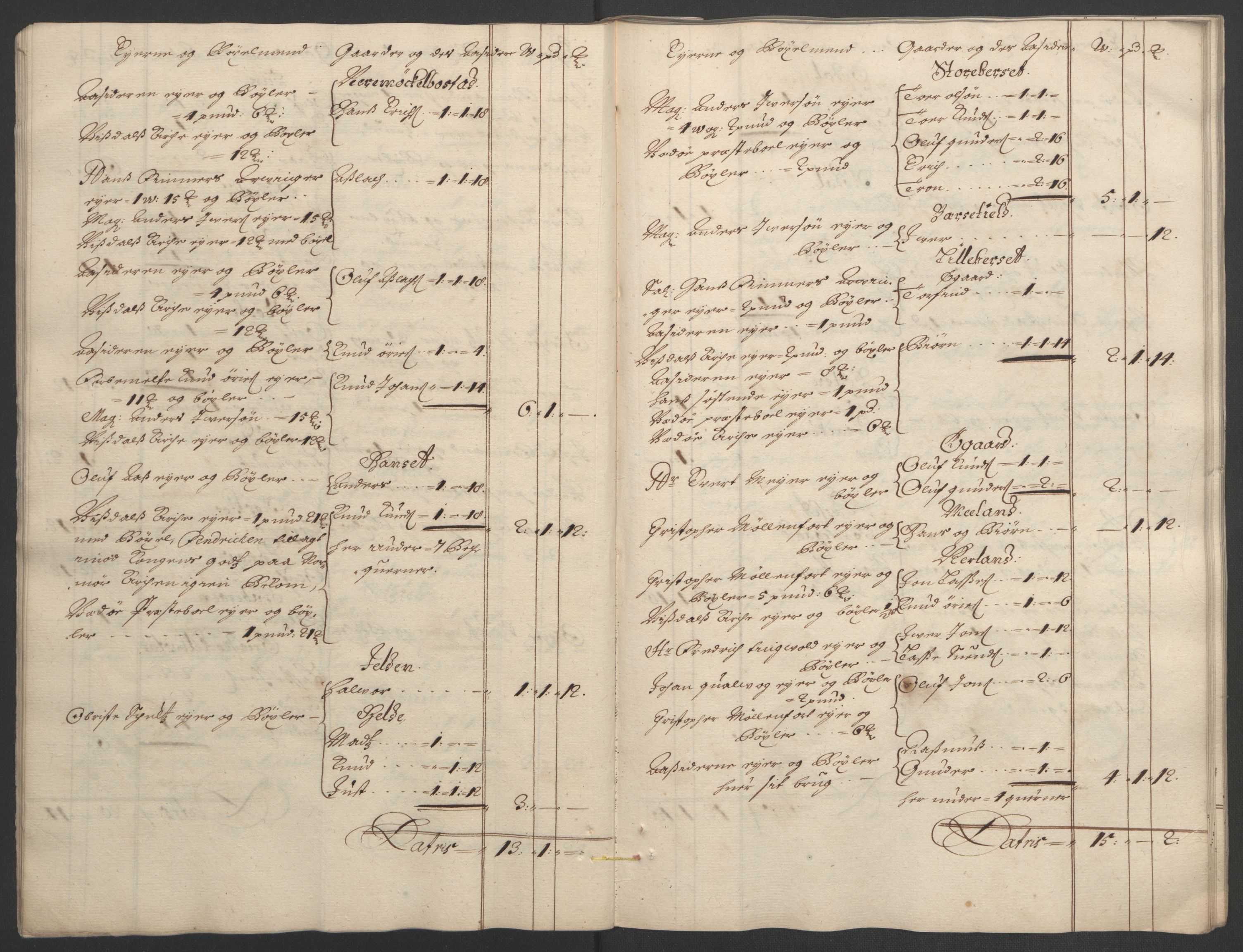 Rentekammeret inntil 1814, Reviderte regnskaper, Fogderegnskap, RA/EA-4092/R55/L3651: Fogderegnskap Romsdal, 1693-1694, p. 25