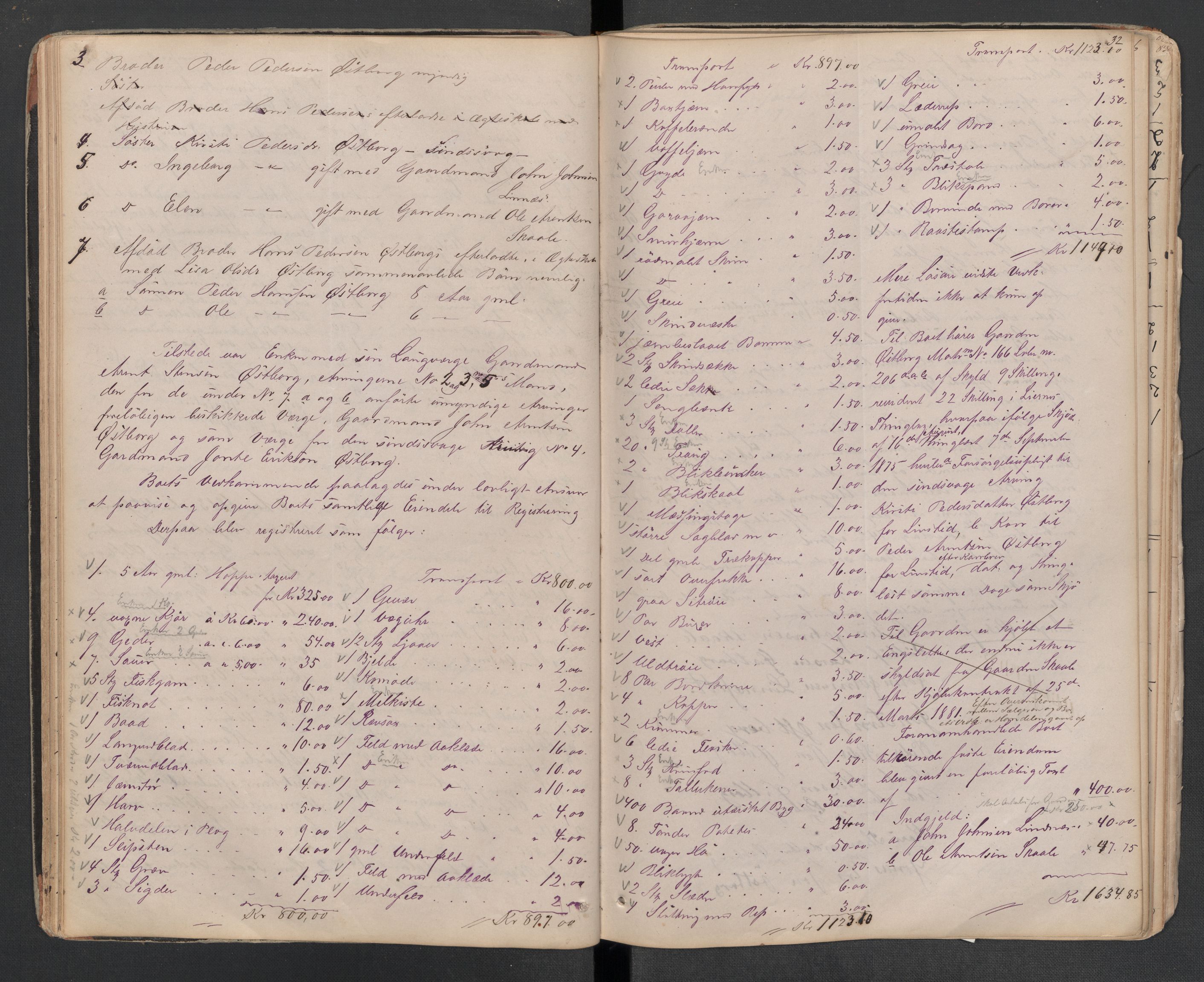 Lierne lensmannskontor - 1. avlevering, AV/SAT-A-1030/02/L0014: Dødsfalls-/ registreringsprotokoll, 1872-1905, p. 32