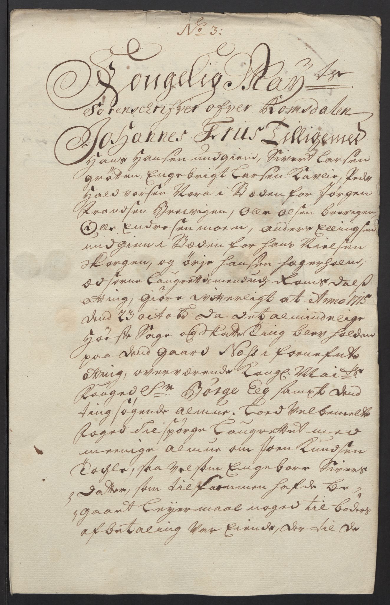 Rentekammeret inntil 1814, Reviderte regnskaper, Fogderegnskap, AV/RA-EA-4092/R55/L3663: Fogderegnskap Romsdal, 1715-1716, p. 22