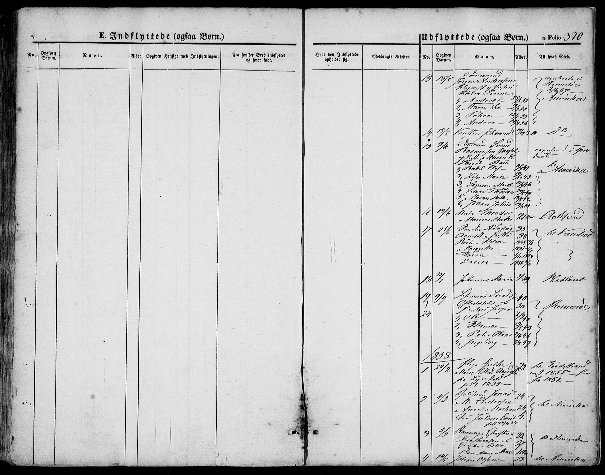 Domkirken sokneprestkontor, SAST/A-101812/001/30/30BA/L0016: Parish register (official) no. A 15, 1844-1854, p. 370