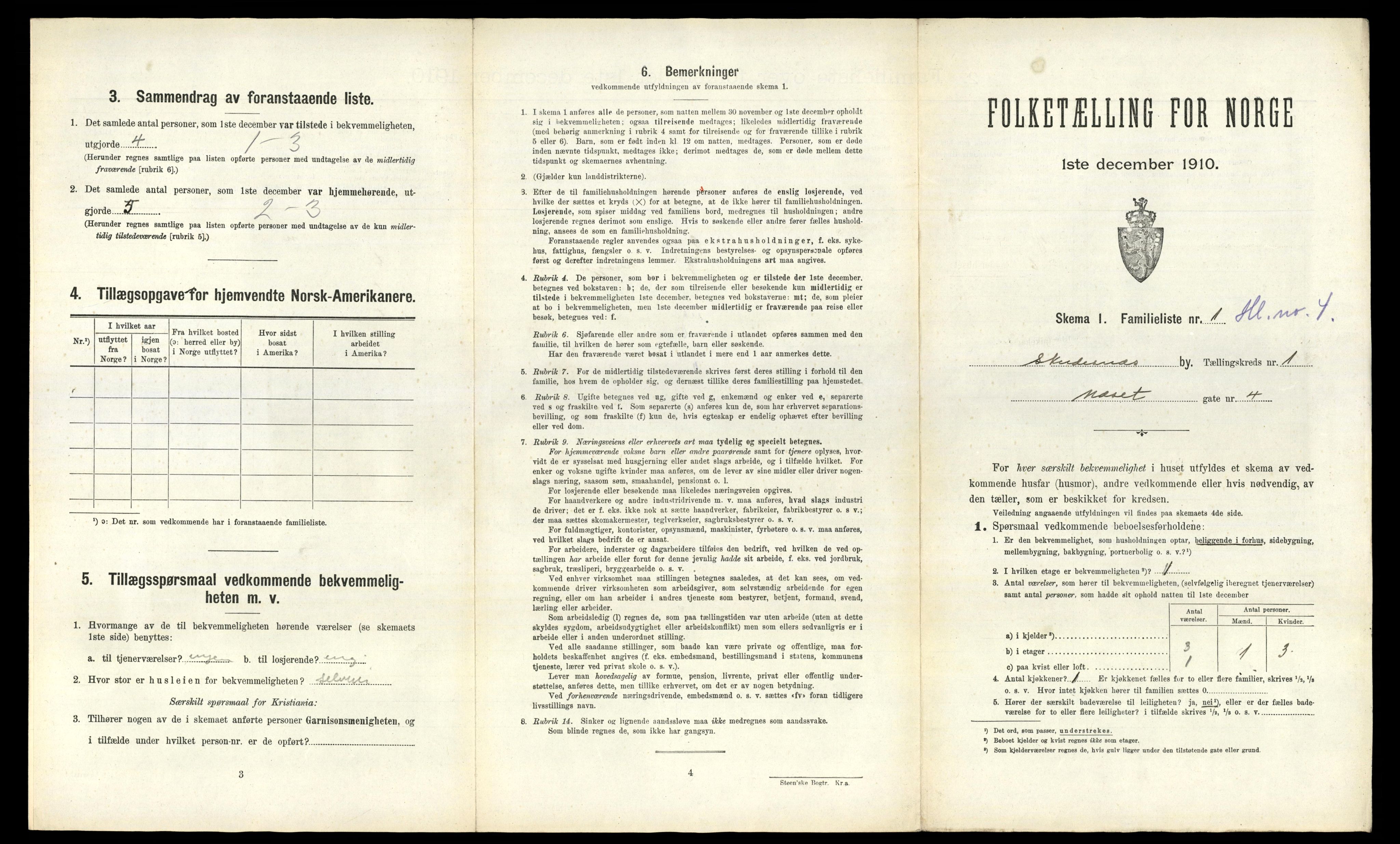 RA, 1910 census for Skudeneshavn, 1910, p. 33