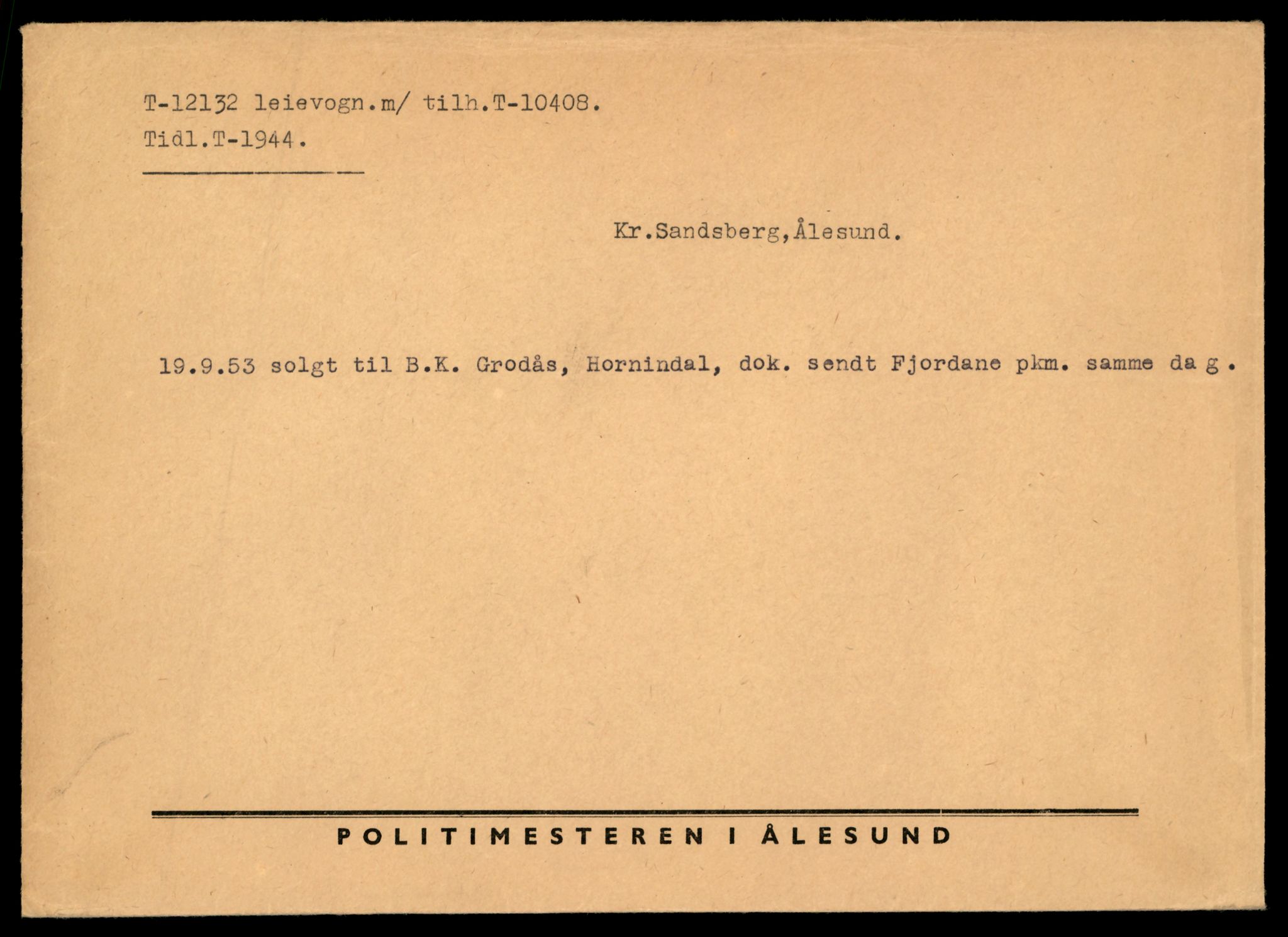 Møre og Romsdal vegkontor - Ålesund trafikkstasjon, AV/SAT-A-4099/F/Fe/L0032: Registreringskort for kjøretøy T 11997 - T 12149, 1927-1998, p. 3275