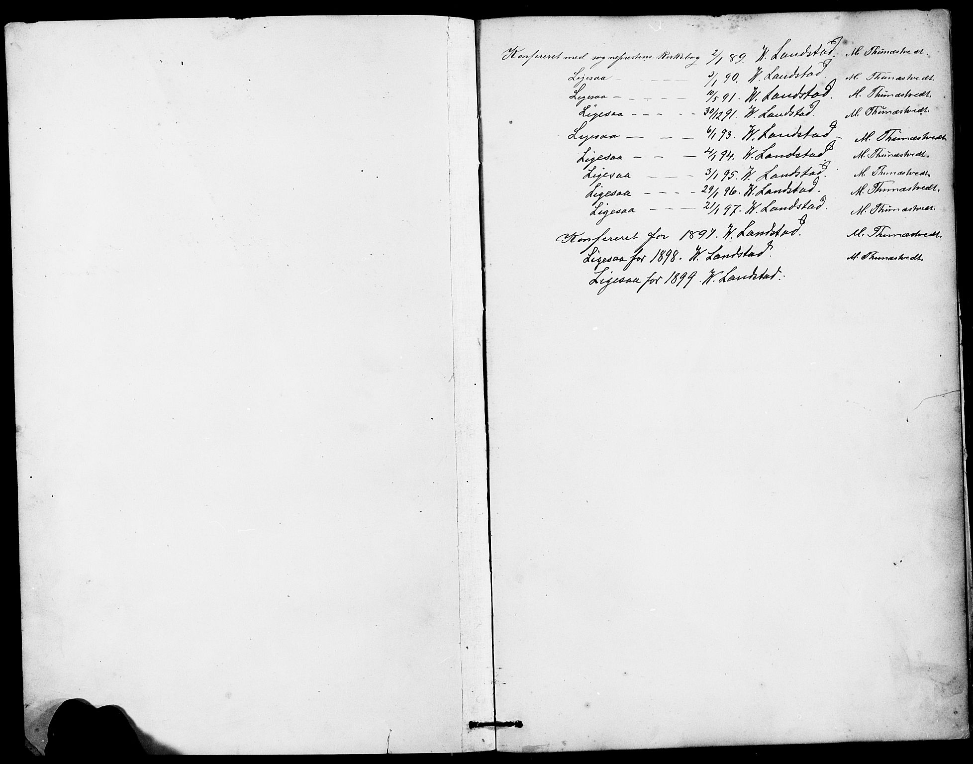 Haus sokneprestembete, SAB/A-75601/H/Hab: Parish register (copy) no. B 3, 1885-1899