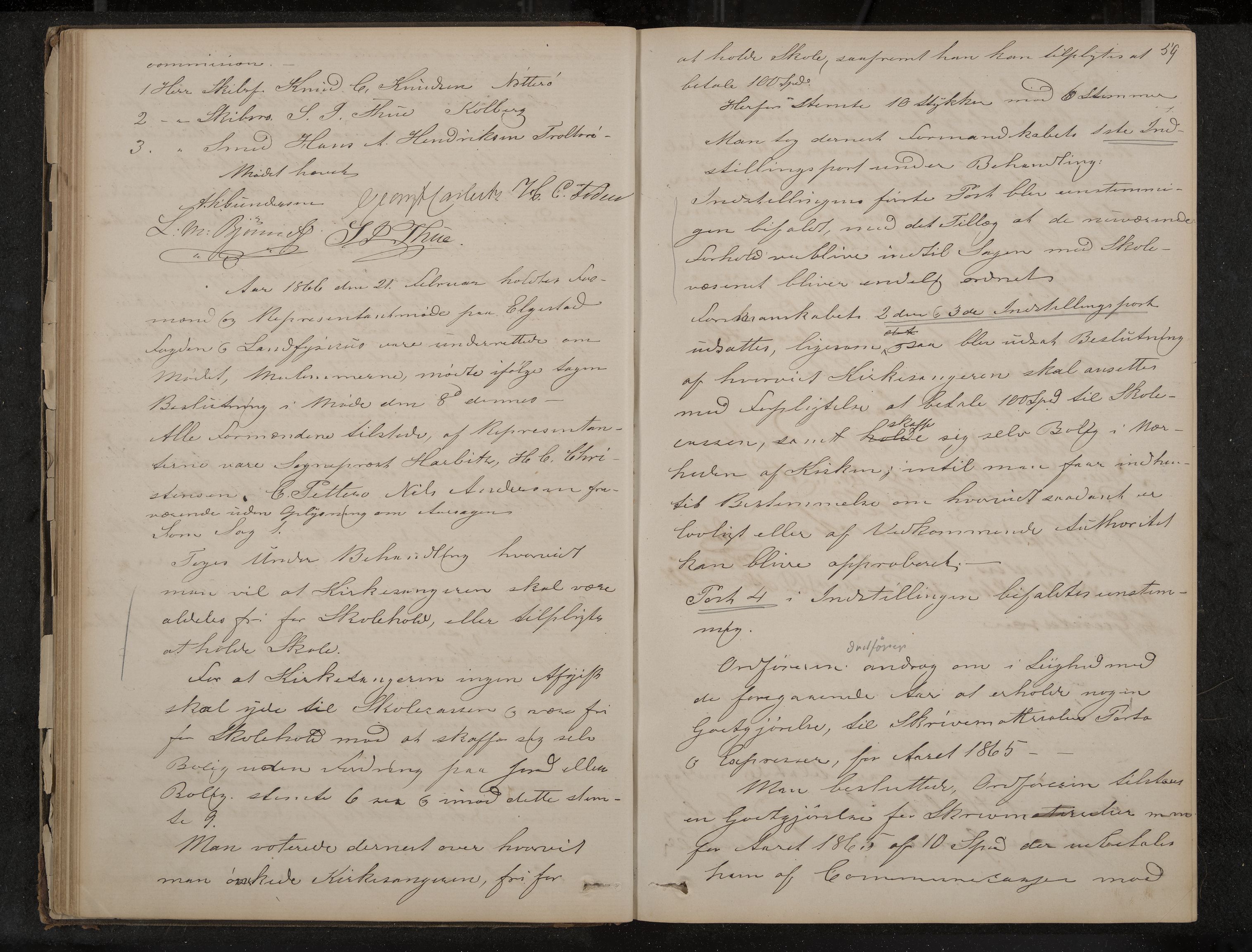 Nøtterøy formannskap og sentraladministrasjon, IKAK/0722021-1/A/Aa/L0002: Møtebok, 1862-1873, p. 59