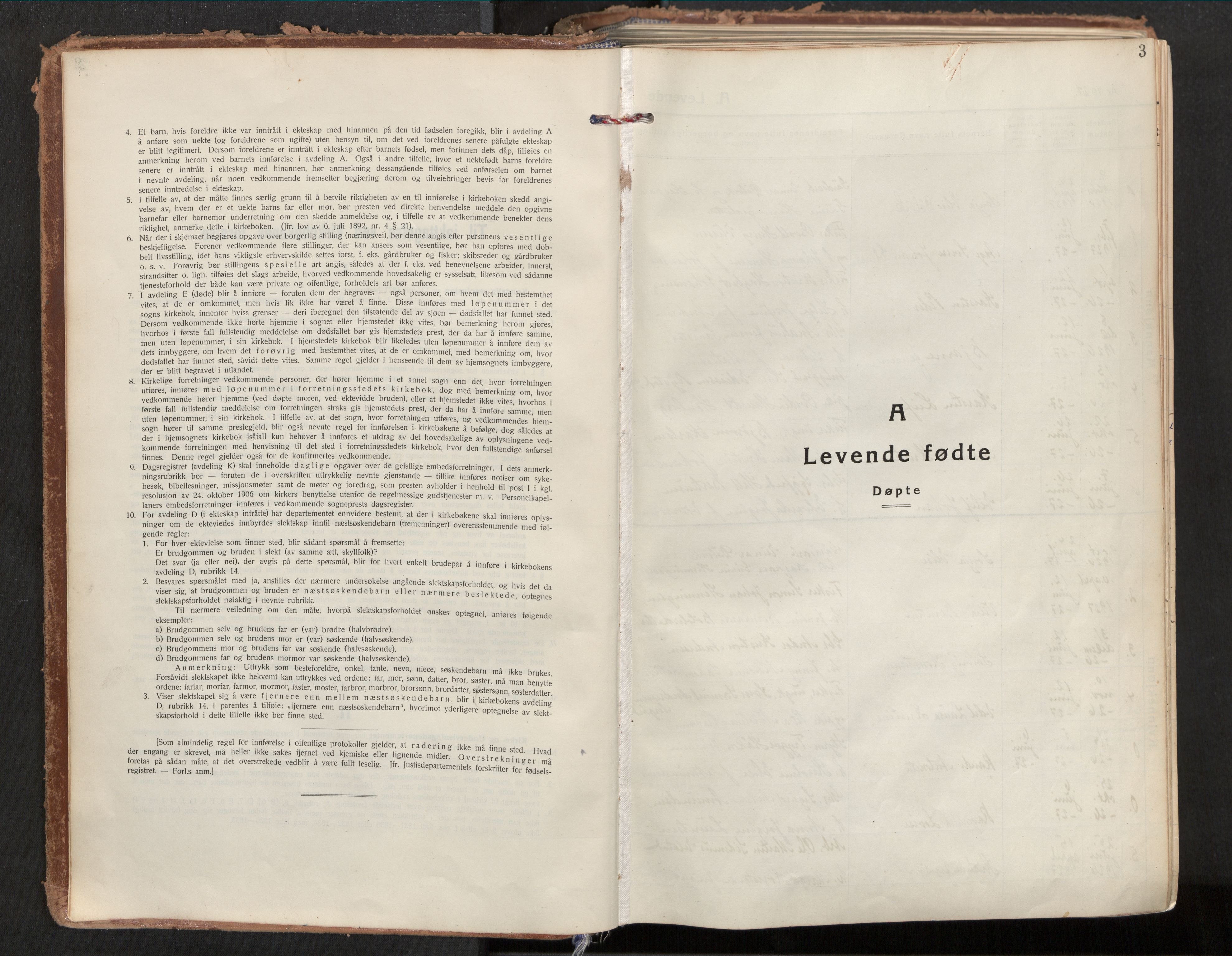 Ministerialprotokoller, klokkerbøker og fødselsregistre - Nordland, SAT/A-1459/880/L1137: Parish register (official) no. 880A11, 1927-1944, p. 3