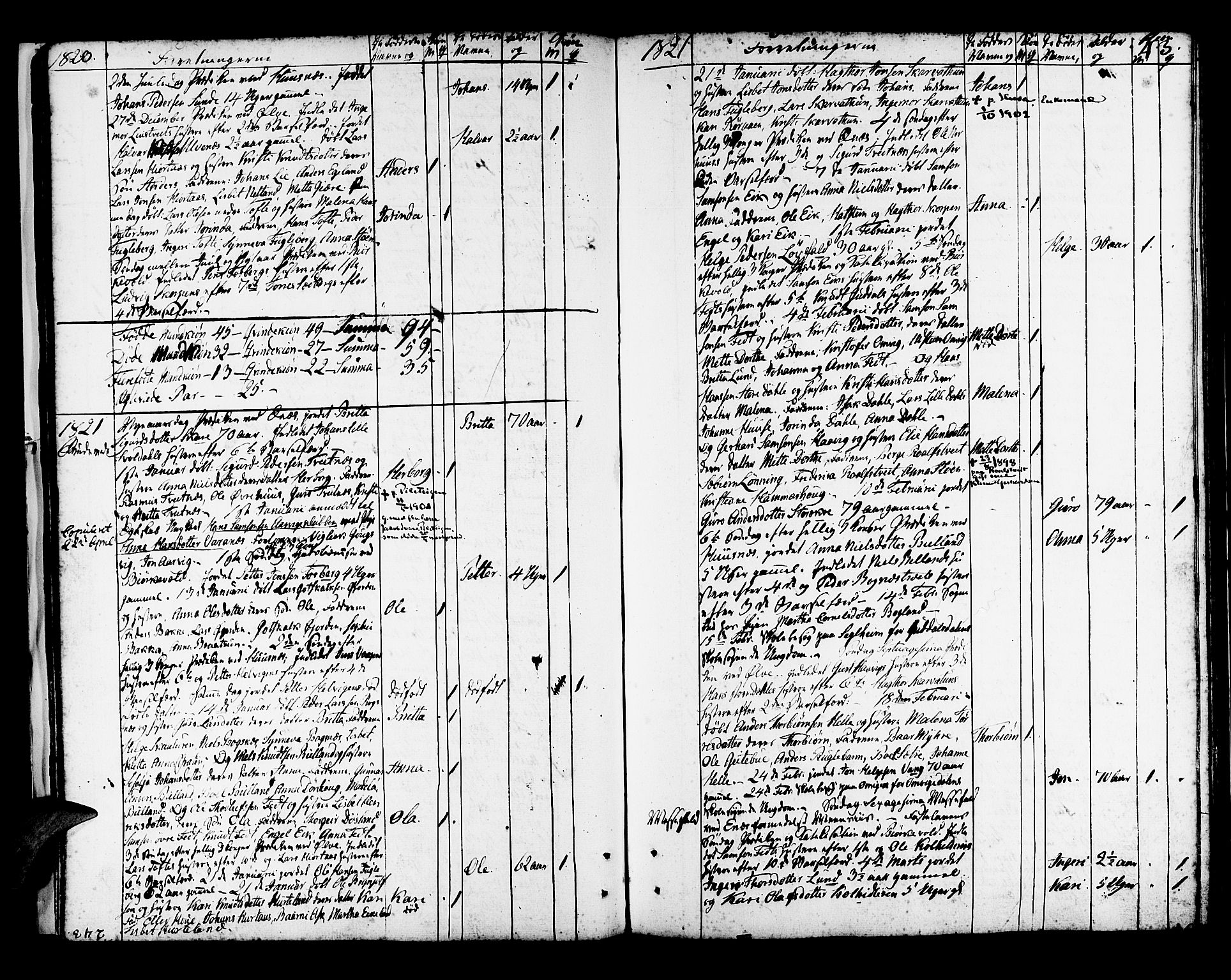 Kvinnherad sokneprestembete, AV/SAB-A-76401/H/Haa: Parish register (official) no. A 5, 1811-1835, p. 43