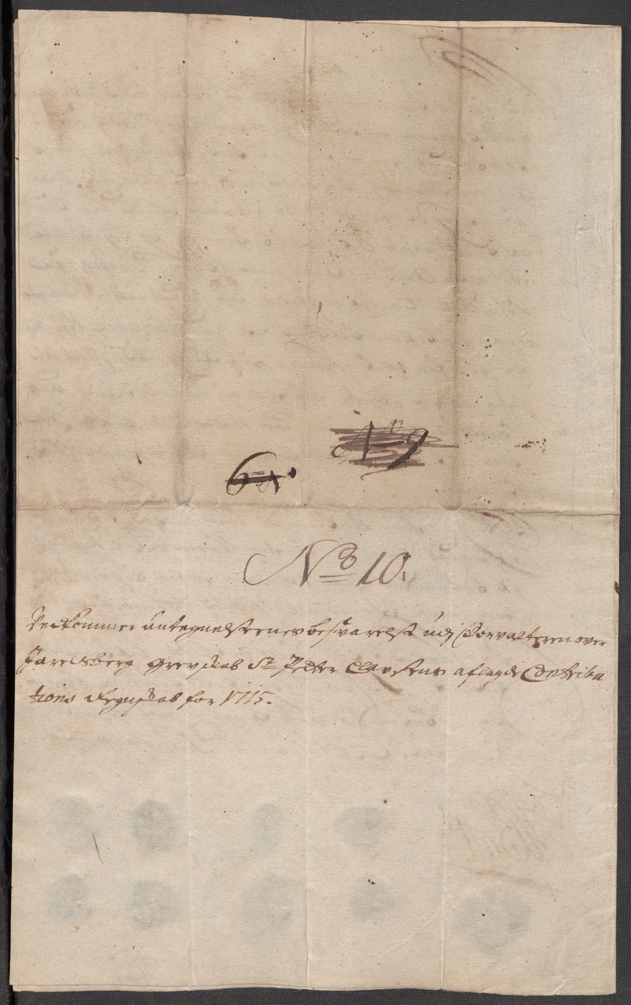 Rentekammeret inntil 1814, Reviderte regnskaper, Fogderegnskap, AV/RA-EA-4092/R32/L1879: Fogderegnskap Jarlsberg grevskap, 1714-1715, p. 523