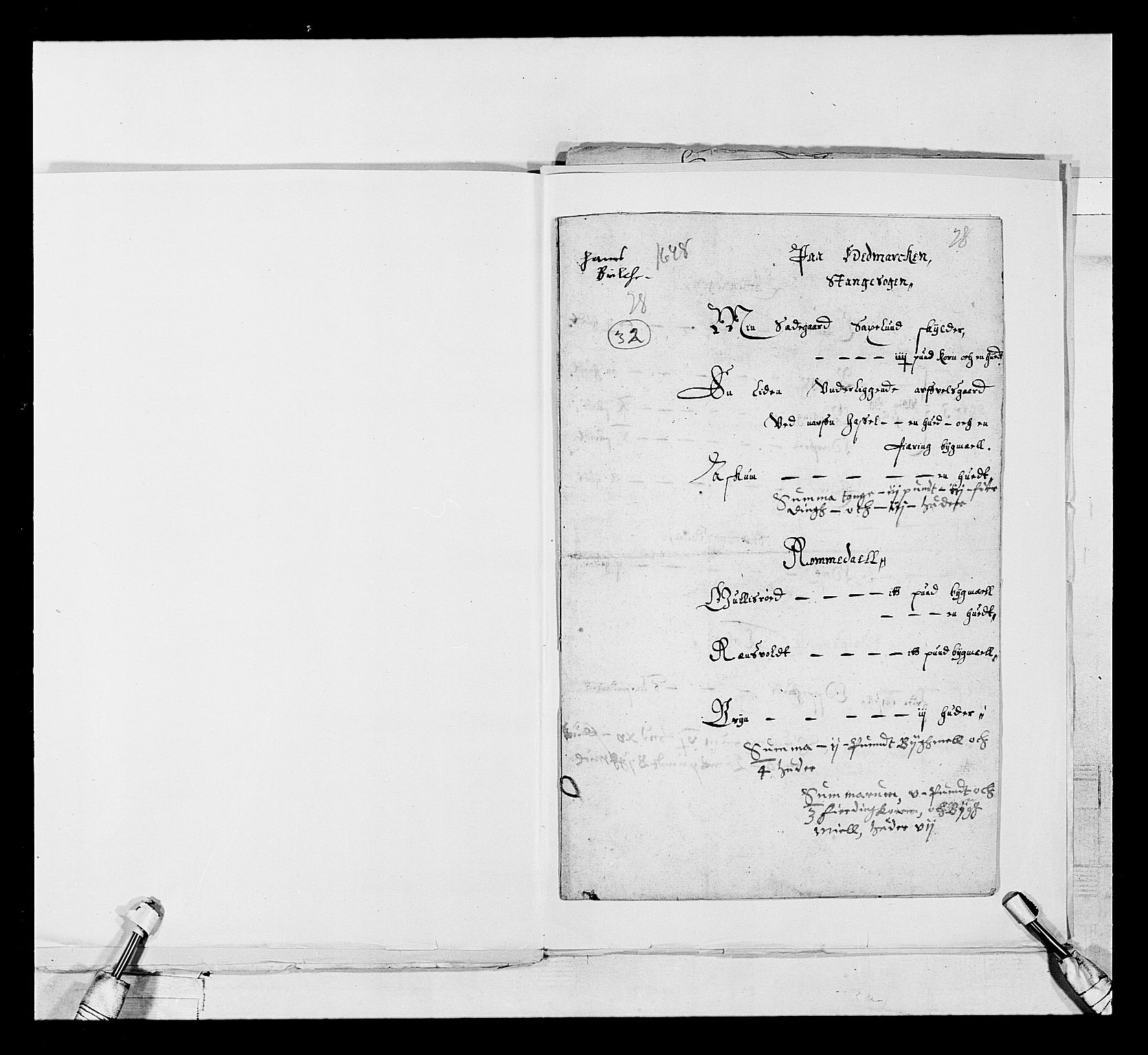 Stattholderembetet 1572-1771, AV/RA-EA-2870/Ek/L0017/0001: Jordebøker 1633-1658: / Adelsjordebøker, 1633-1639, p. 329