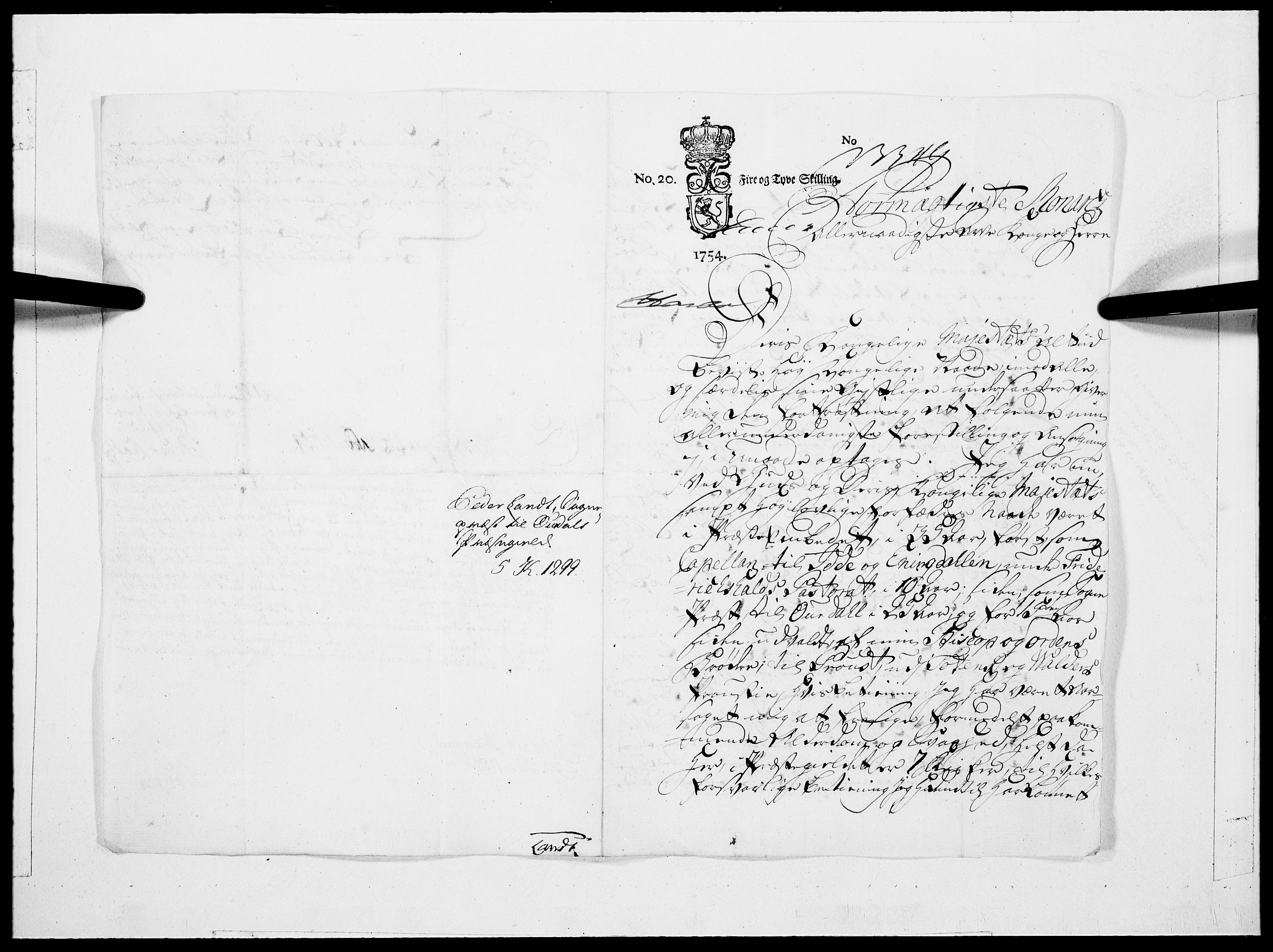 Danske Kanselli 1572-1799, AV/RA-EA-3023/F/Fc/Fcc/Fcca/L0168: Norske innlegg 1572-1799, 1755, p. 29