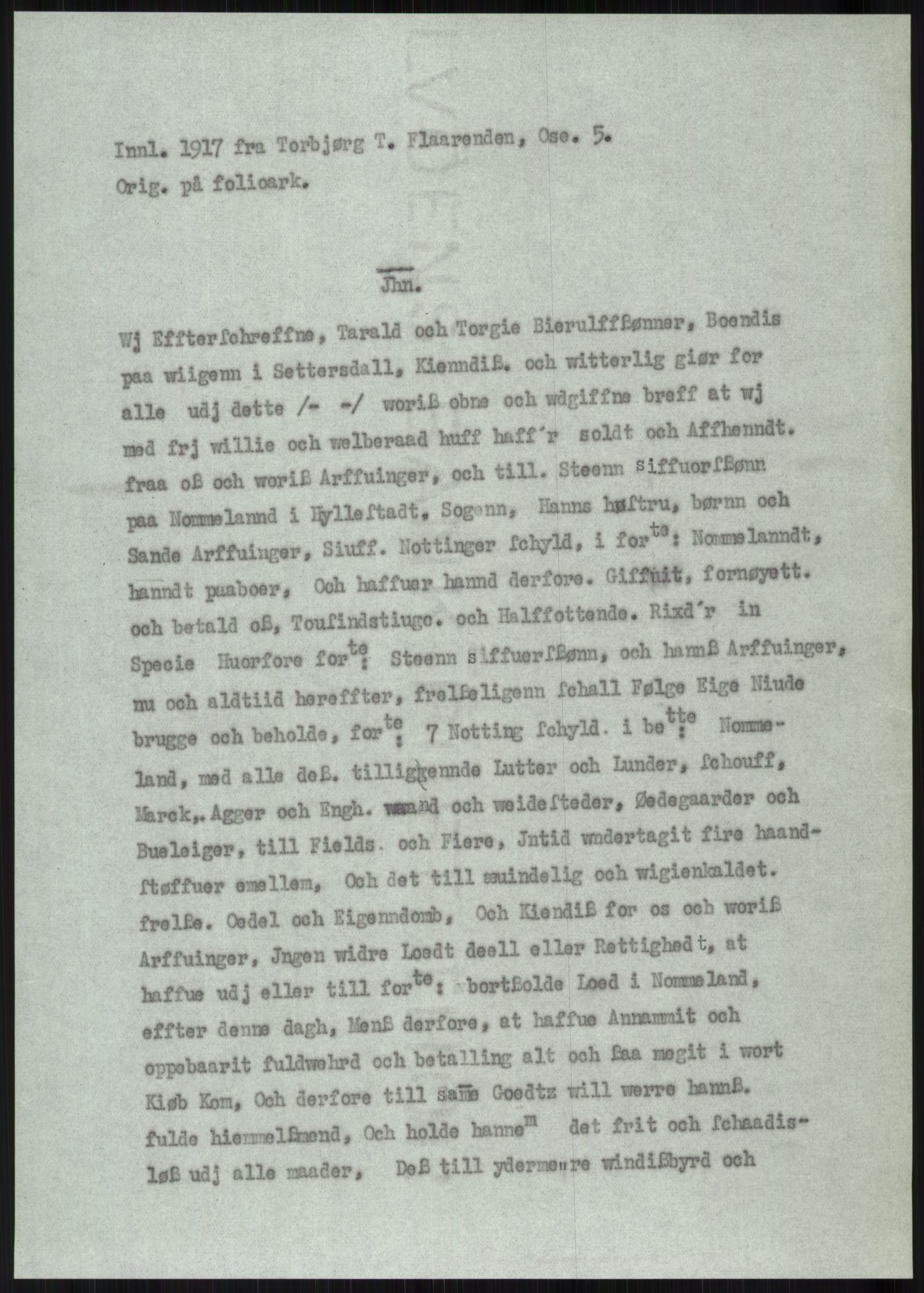 Samlinger til kildeutgivelse, Diplomavskriftsamlingen, AV/RA-EA-4053/H/Ha, p. 2005