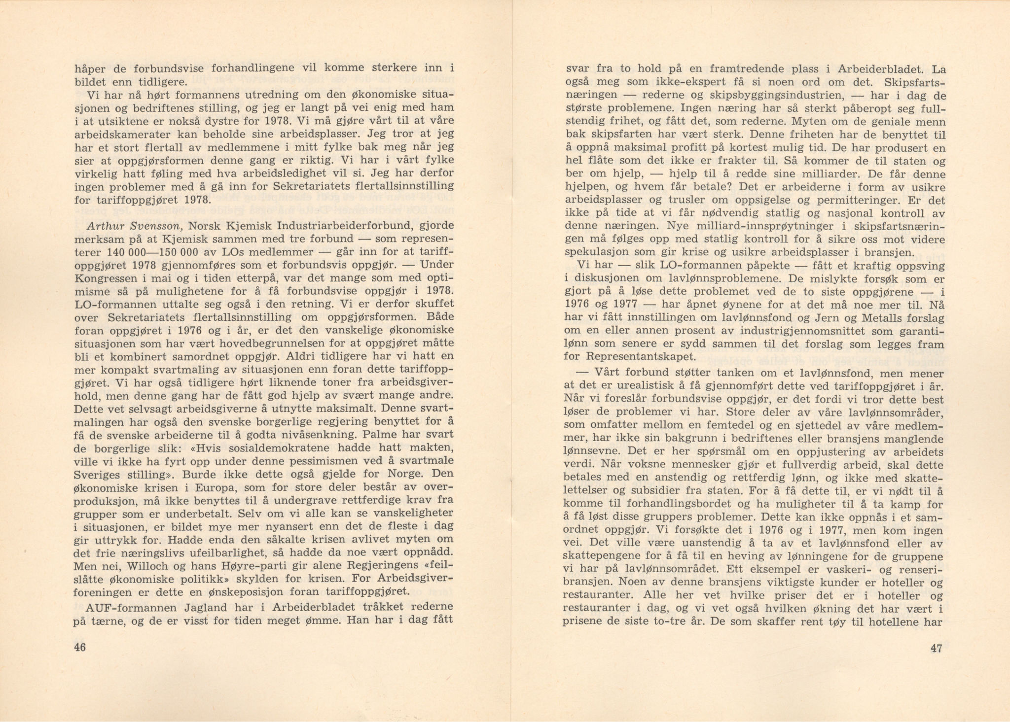 Landsorganisasjonen i Norge, AAB/ARK-1579, 1978-1992, p. 25