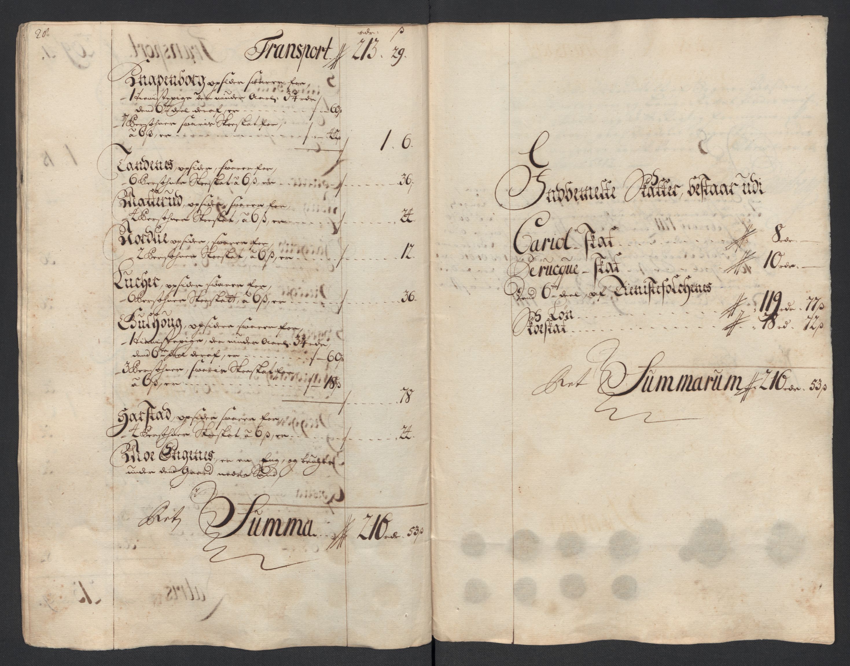 Rentekammeret inntil 1814, Reviderte regnskaper, Fogderegnskap, AV/RA-EA-4092/R13/L0848: Fogderegnskap Solør, Odal og Østerdal, 1711, p. 333