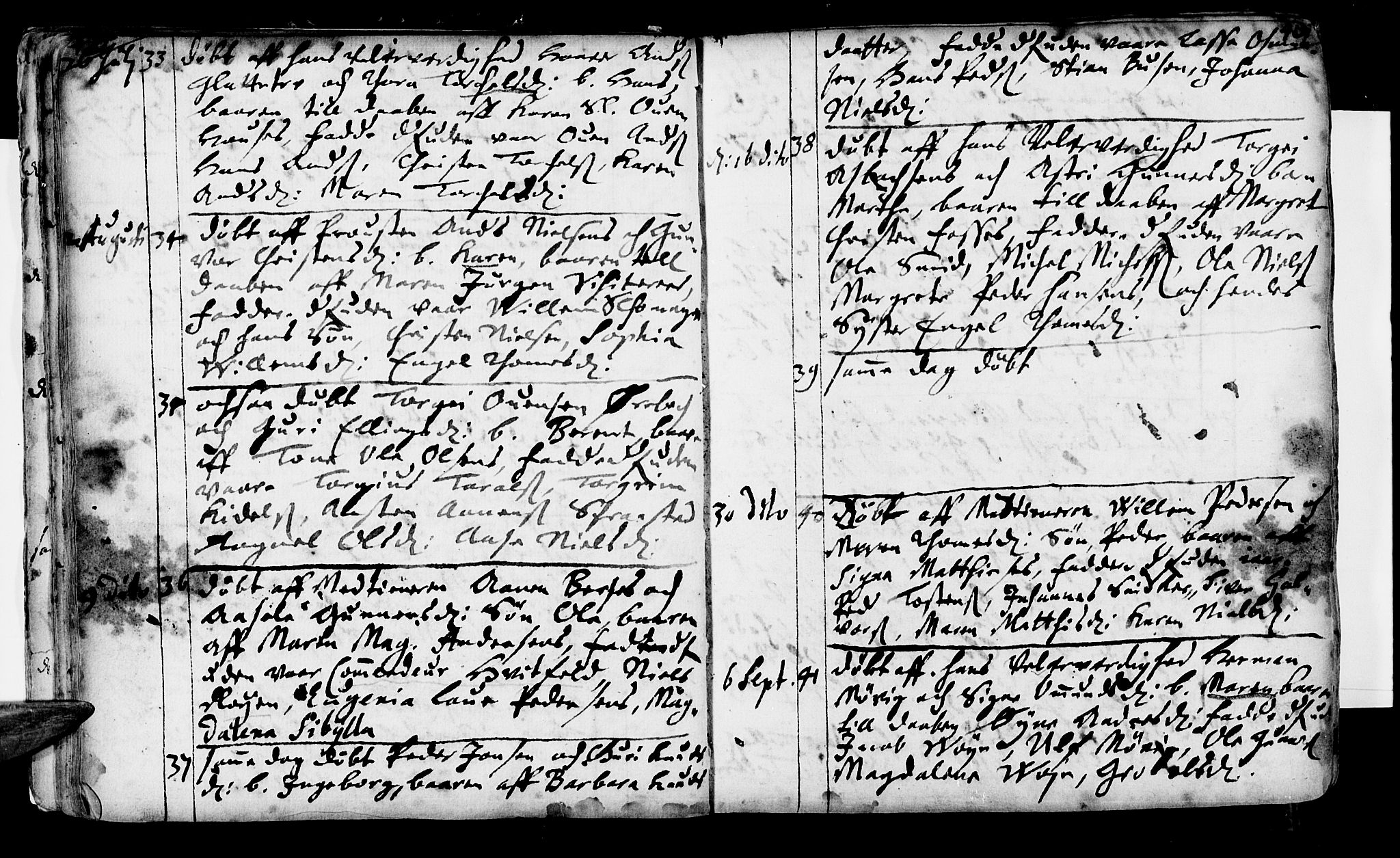 Oddernes sokneprestkontor, AV/SAK-1111-0033/F/Fa/Faa/L0001: Parish register (official) no. A 1, 1692-1718, p. 46-47