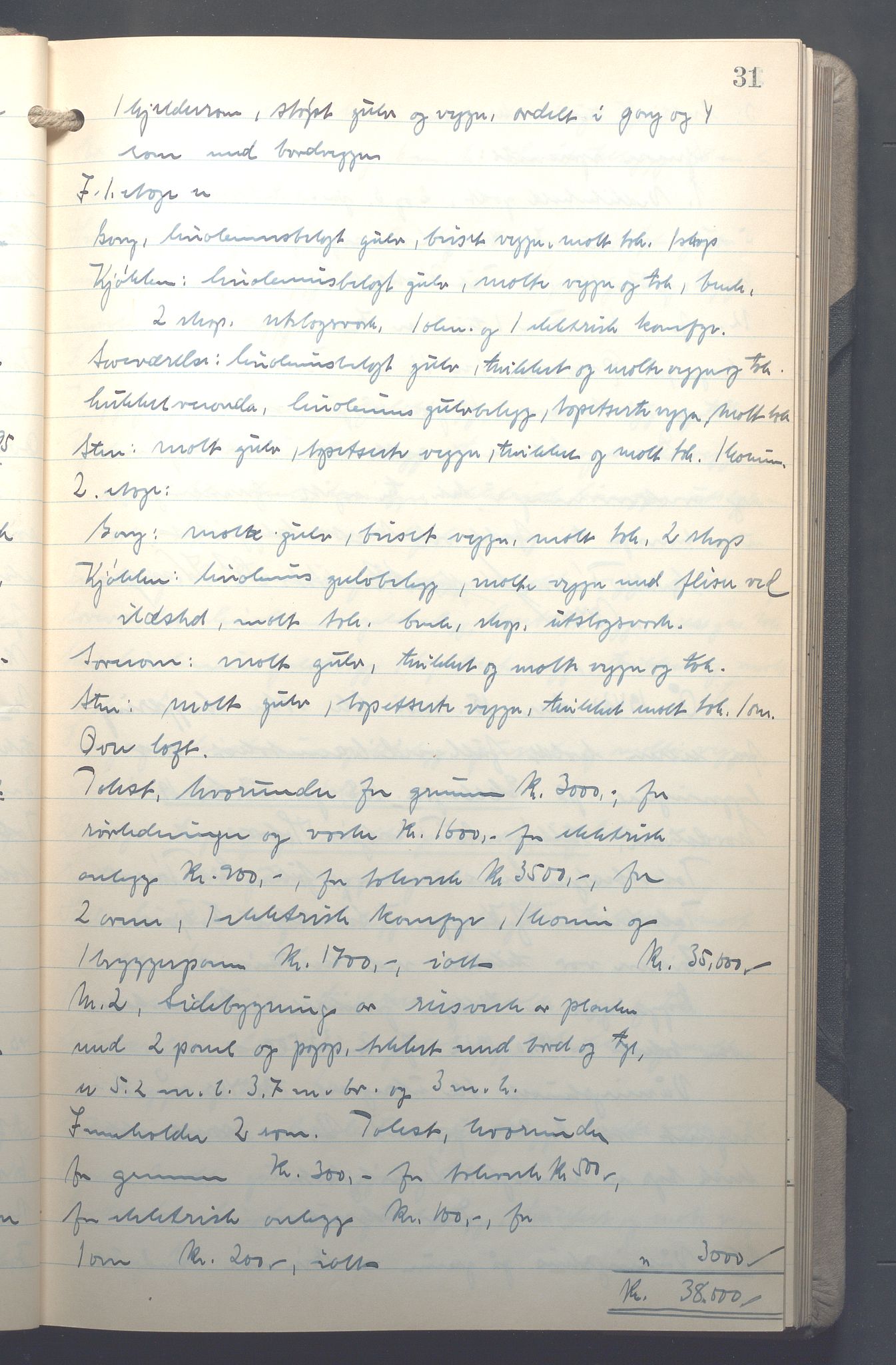 Lensmennene i Aker, OBA/A-10133/F/Fd/L0011: Branntakstprotokoll, 1942-1945, p. 31