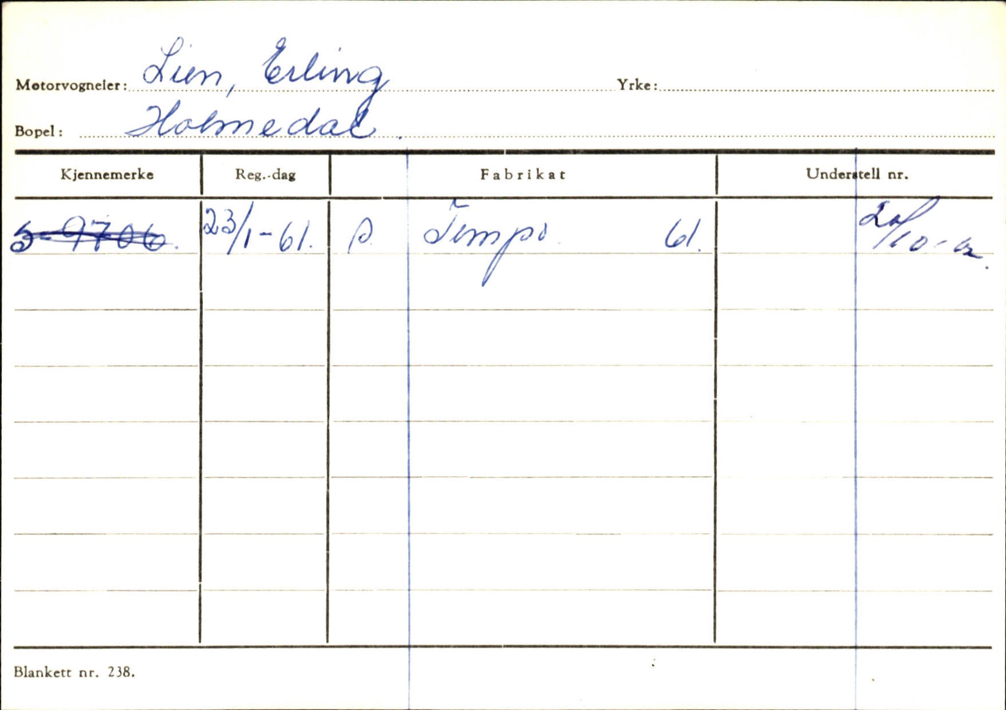 Statens vegvesen, Sogn og Fjordane vegkontor, SAB/A-5301/4/F/L0125: Eigarregister Sogndal V-Å. Aurland A-Å. Fjaler A-N, 1945-1975, p. 2417