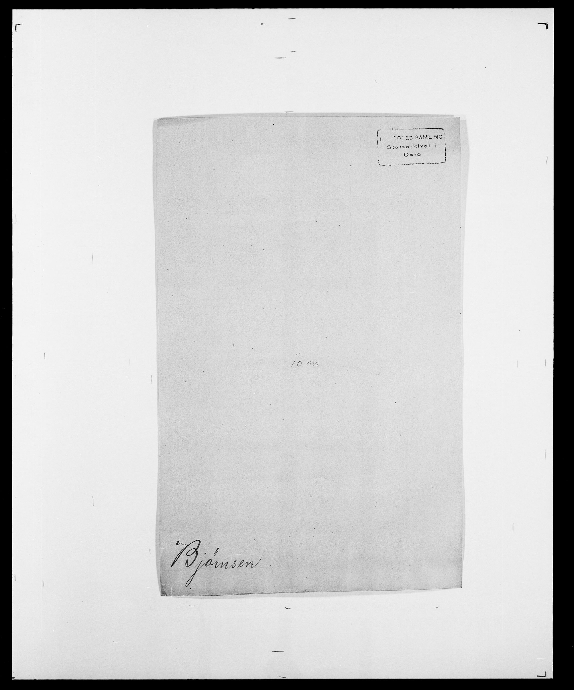 Delgobe, Charles Antoine - samling, SAO/PAO-0038/D/Da/L0004: Bergendahl - Blære, p. 469