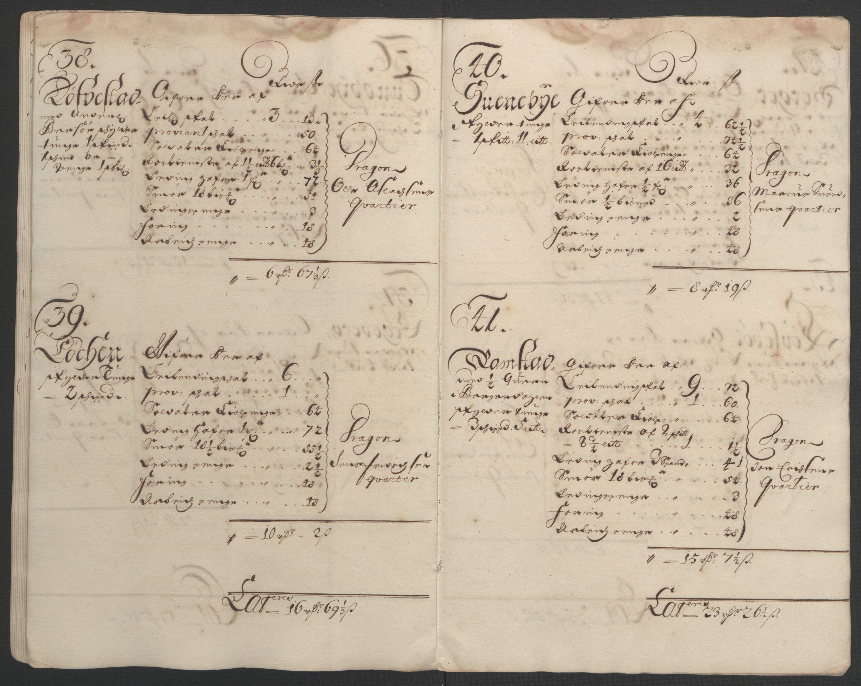 Rentekammeret inntil 1814, Reviderte regnskaper, Fogderegnskap, AV/RA-EA-4092/R07/L0284: Fogderegnskap Rakkestad, Heggen og Frøland, 1694, p. 267