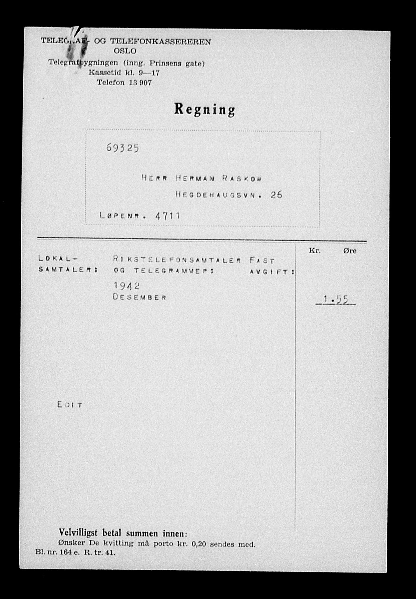Justisdepartementet, Tilbakeføringskontoret for inndratte formuer, AV/RA-S-1564/H/Hc/Hcc/L0972: --, 1945-1947, p. 60