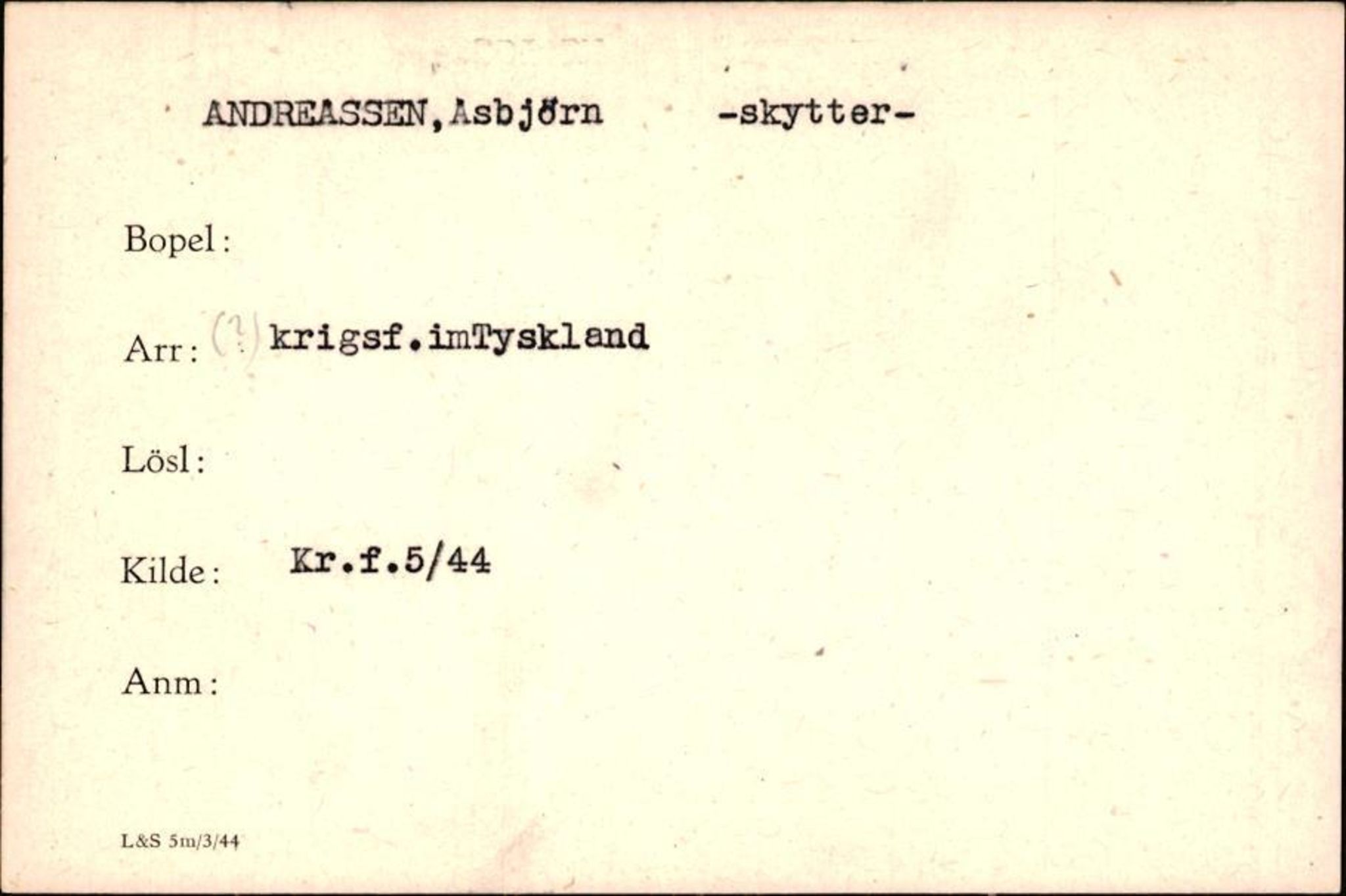 Forsvaret, Forsvarets krigshistoriske avdeling, AV/RA-RAFA-2017/Y/Yf/L0200: II-C-11-2102  -  Norske krigsfanger i Tyskland, 1940-1945, p. 42