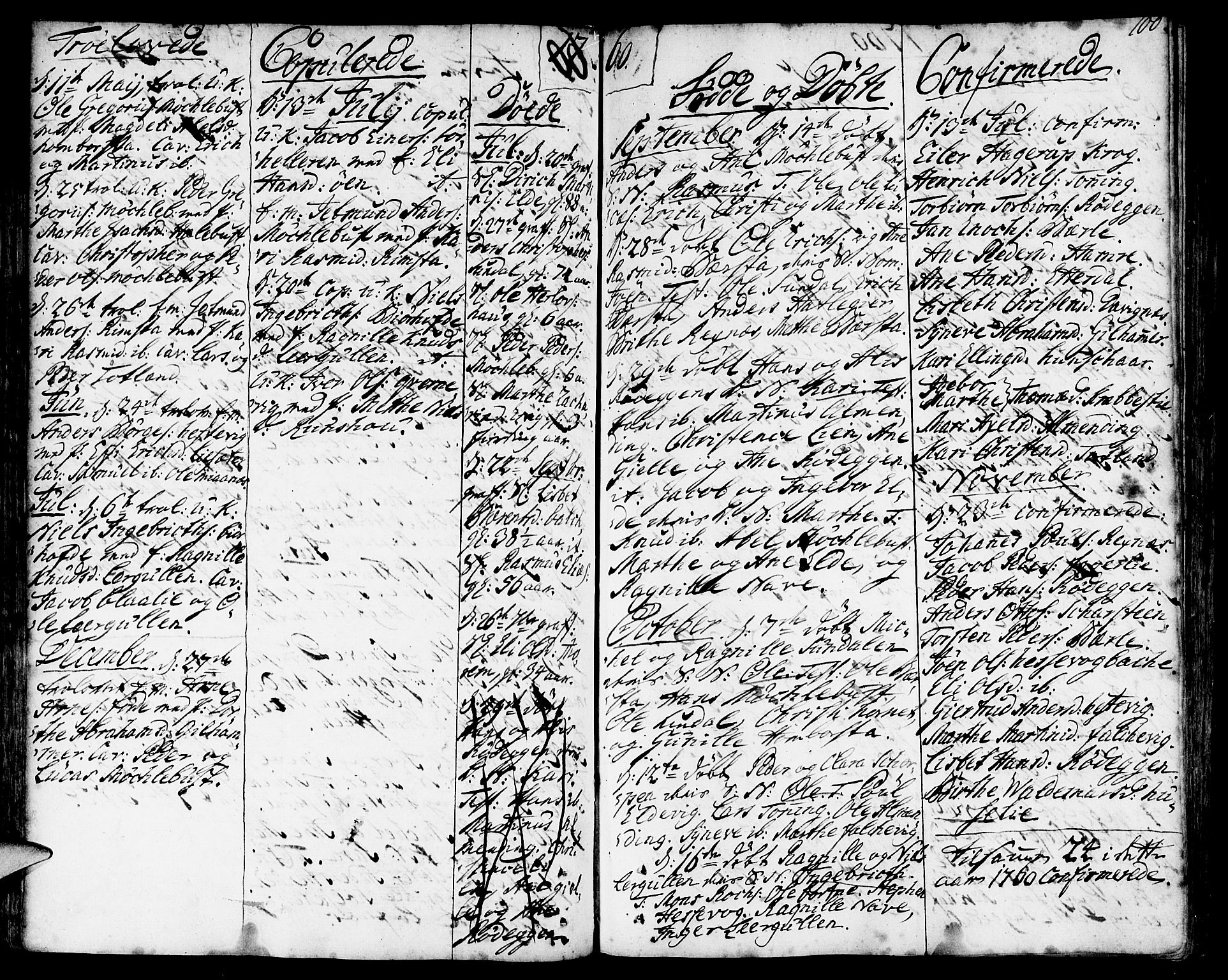 Davik sokneprestembete, SAB/A-79701/H/Haa/Haaa/L0002: Parish register (official) no. A 2, 1742-1816, p. 100