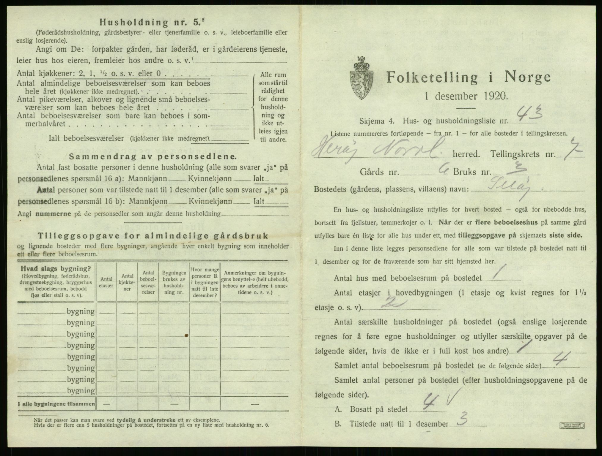 SAT, 1920 census for Herøy, 1920, p. 746