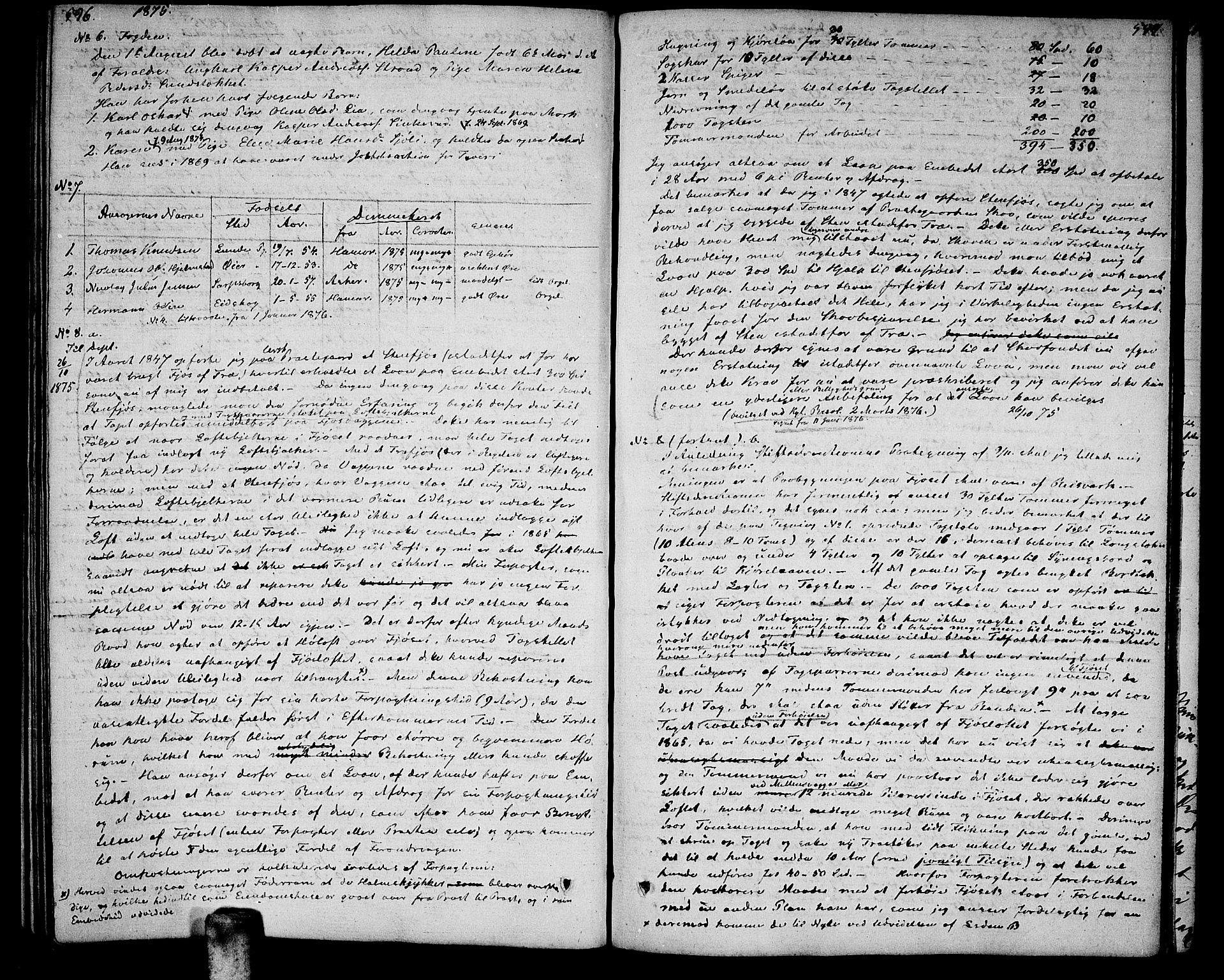 Aurskog prestekontor Kirkebøker, AV/SAO-A-10304a/F/Fa/L0004: Parish register (official) no. I 4, 1807-1814, p. 596-597