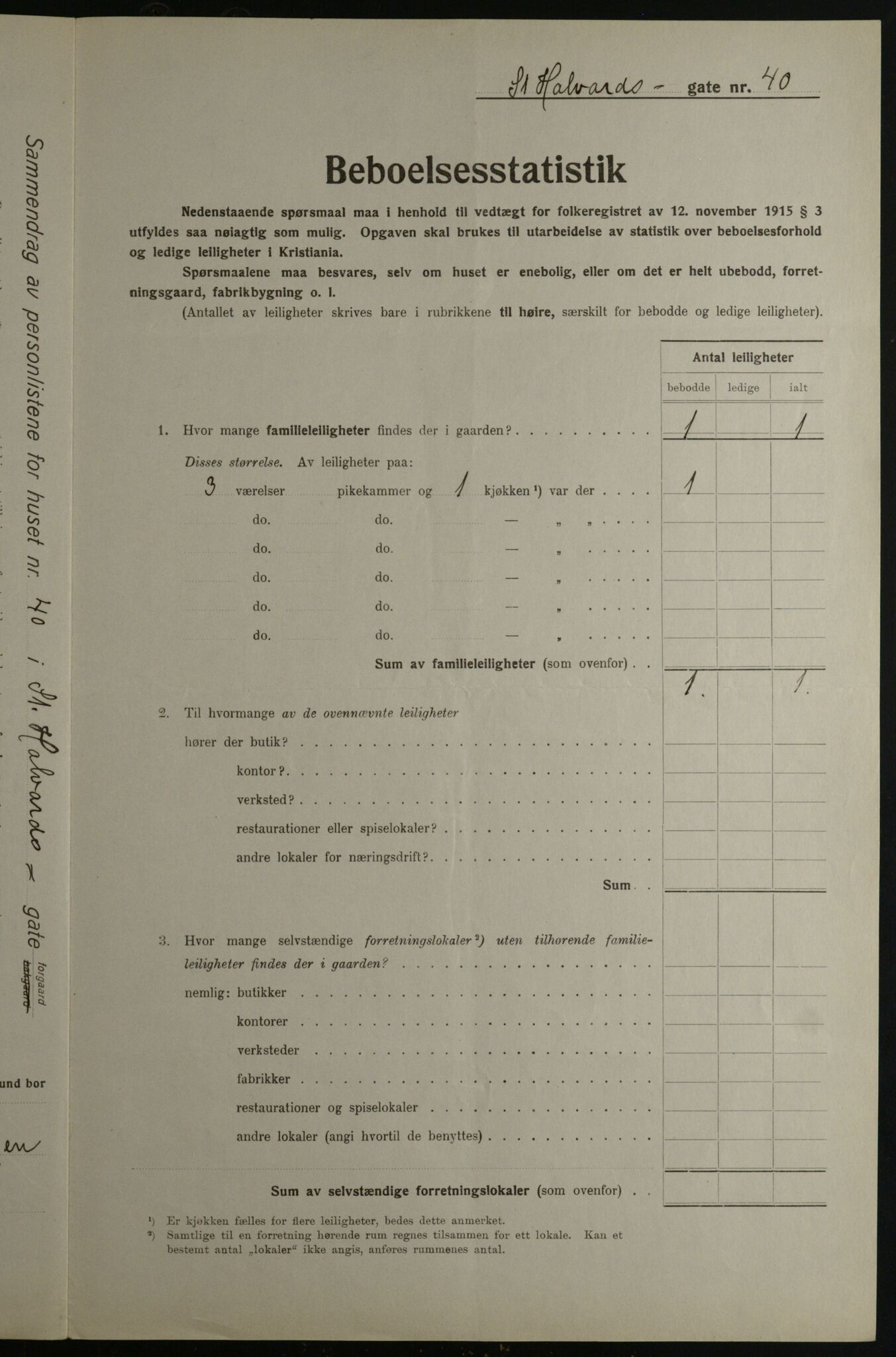 OBA, Municipal Census 1923 for Kristiania, 1923, p. 96996