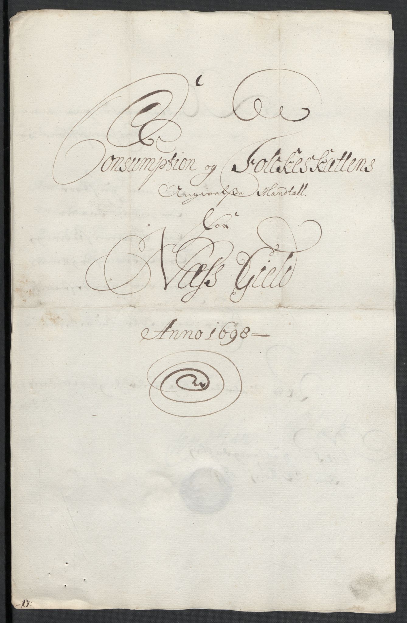 Rentekammeret inntil 1814, Reviderte regnskaper, Fogderegnskap, RA/EA-4092/R22/L1455: Fogderegnskap Ringerike, Hallingdal og Buskerud, 1698, p. 264