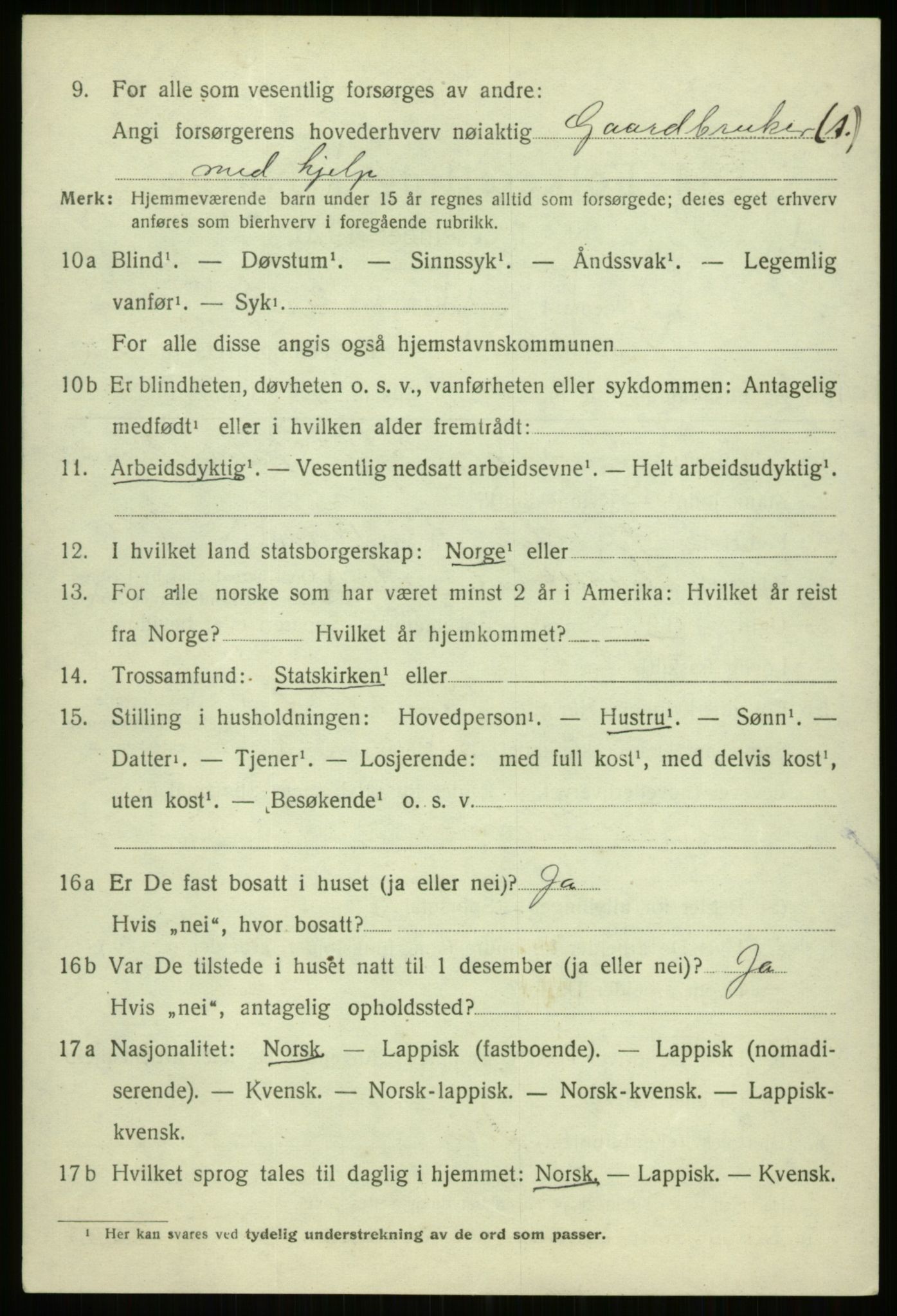 SATØ, 1920 census for Trondenes, 1920, p. 17969