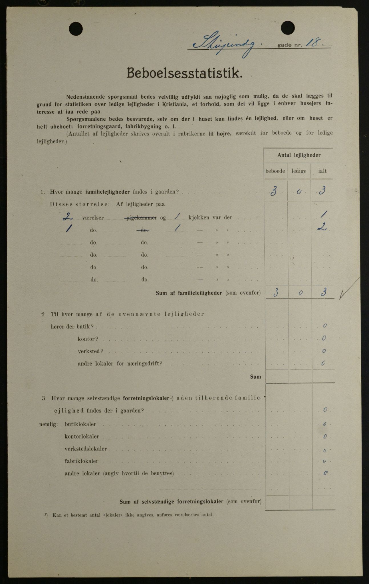 OBA, Municipal Census 1908 for Kristiania, 1908, p. 94088